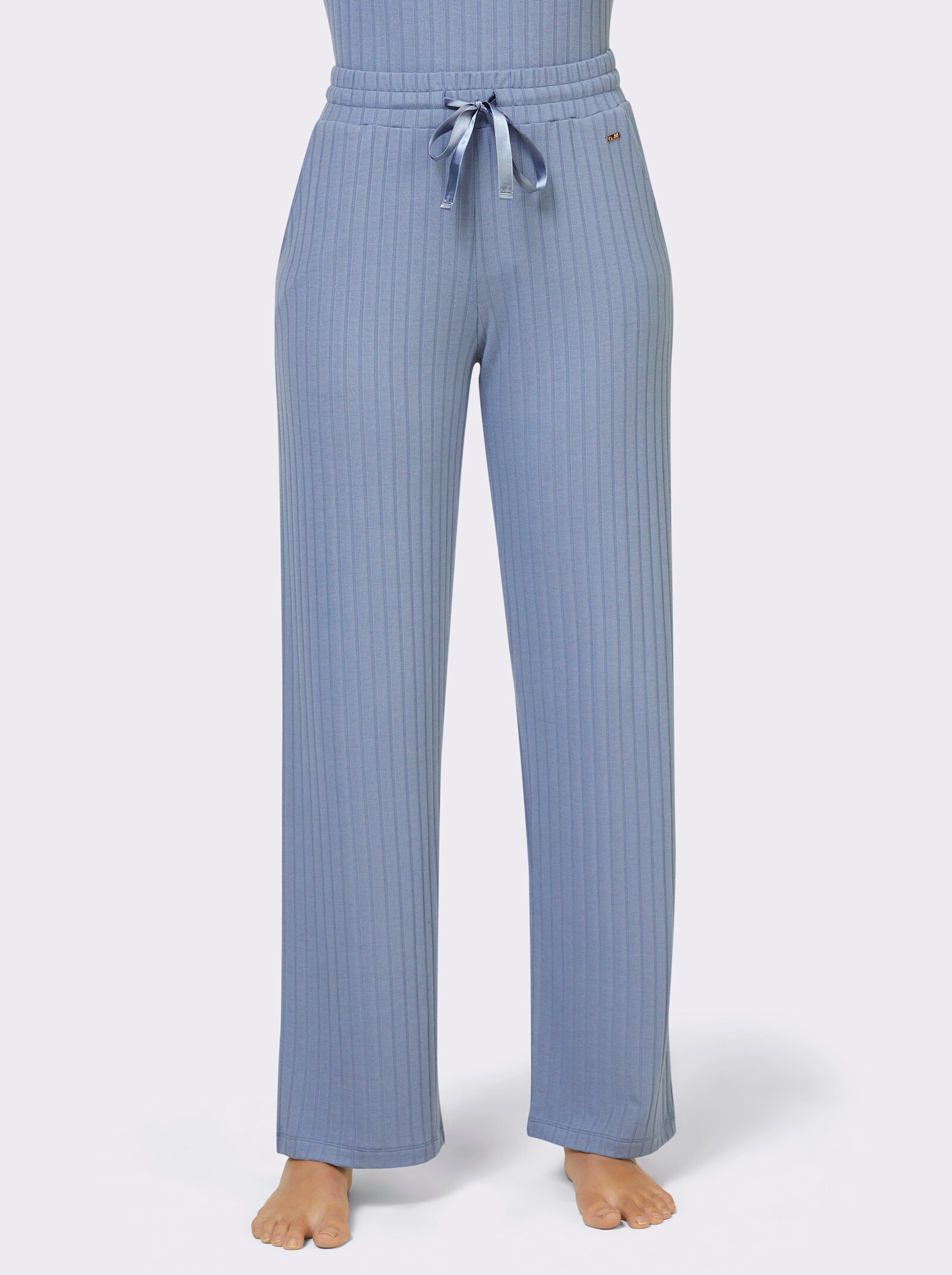 feel good Pantalon - bleu tourterelle