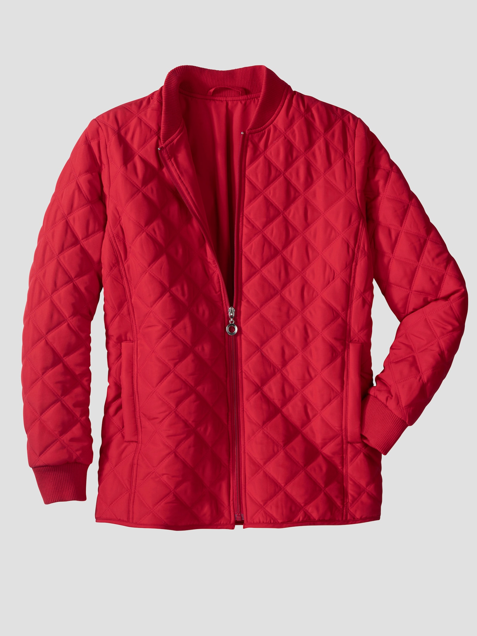 Steppjacke mit wärmender Wattierung - rot