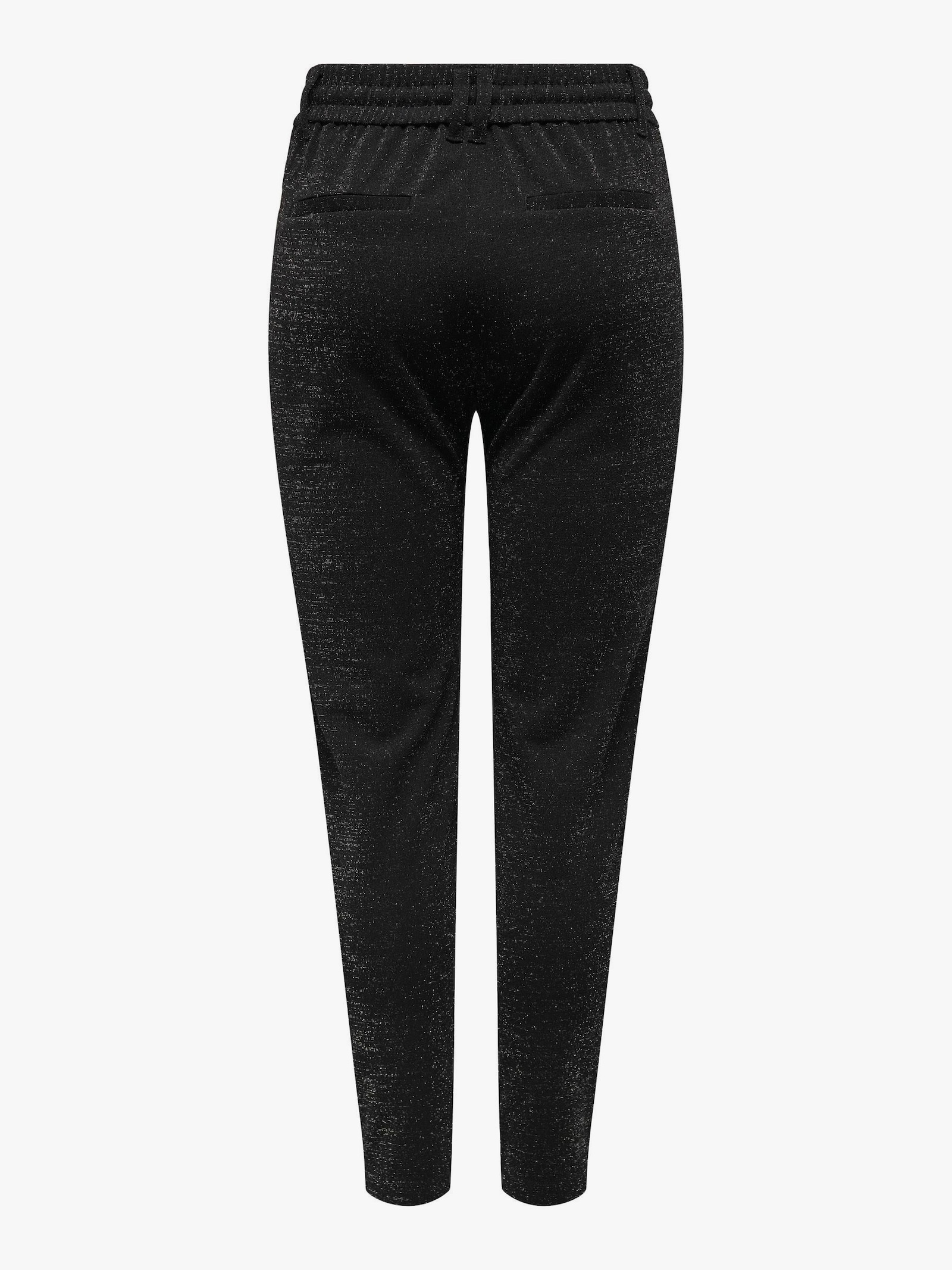 ONLY CARMAKOMA Jogginghose - black detail:silver lurex