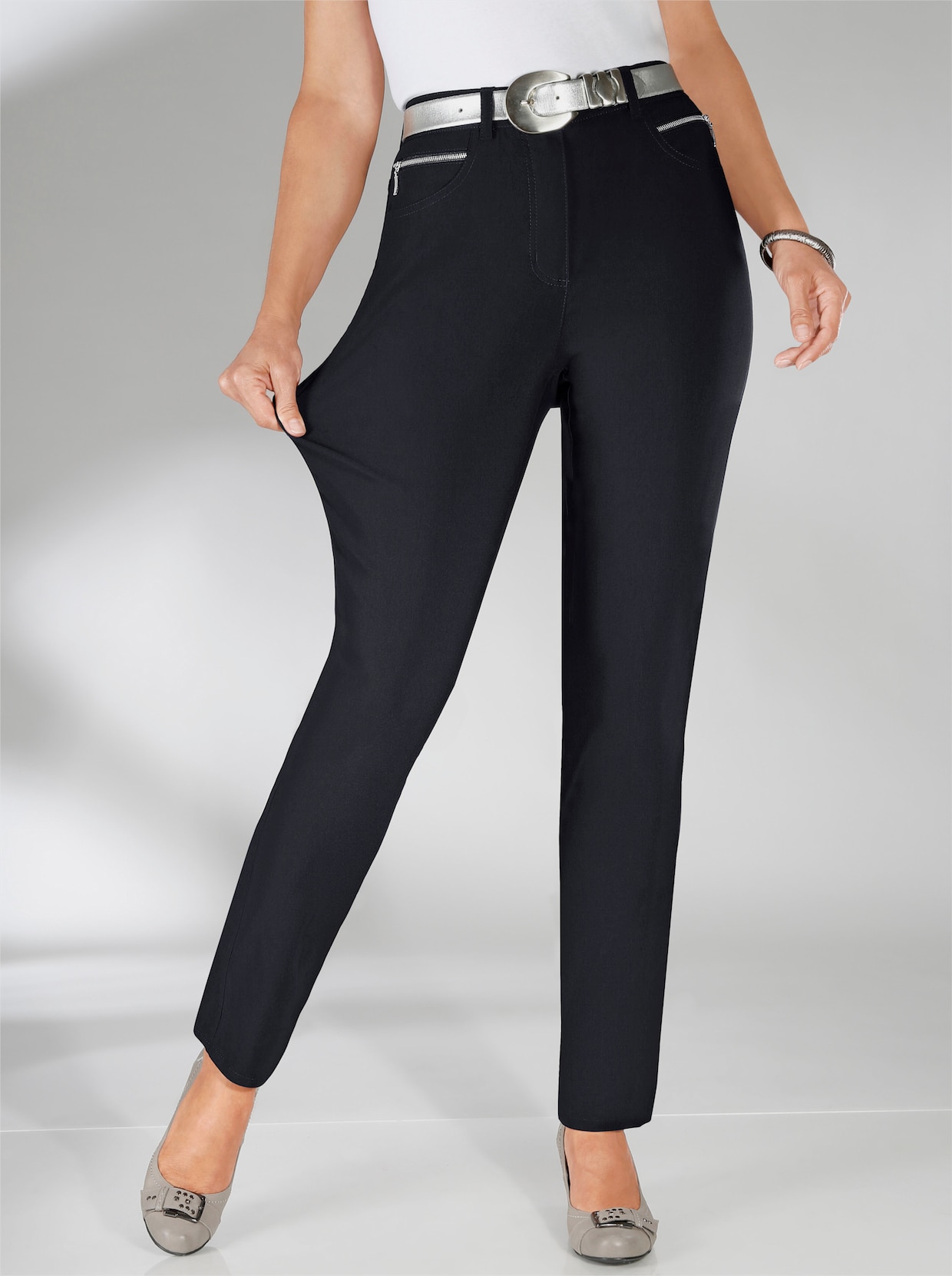 Stehmann Comfort line pantalon extensible - noir