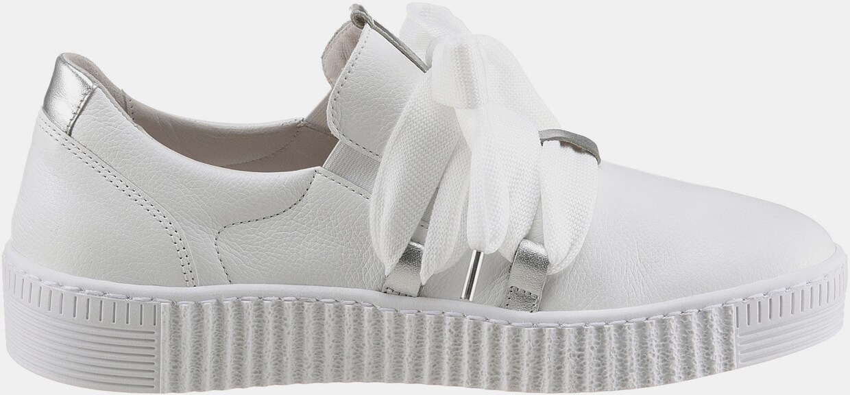 Gabor Slip-On Sneaker - weiß-silberfarben