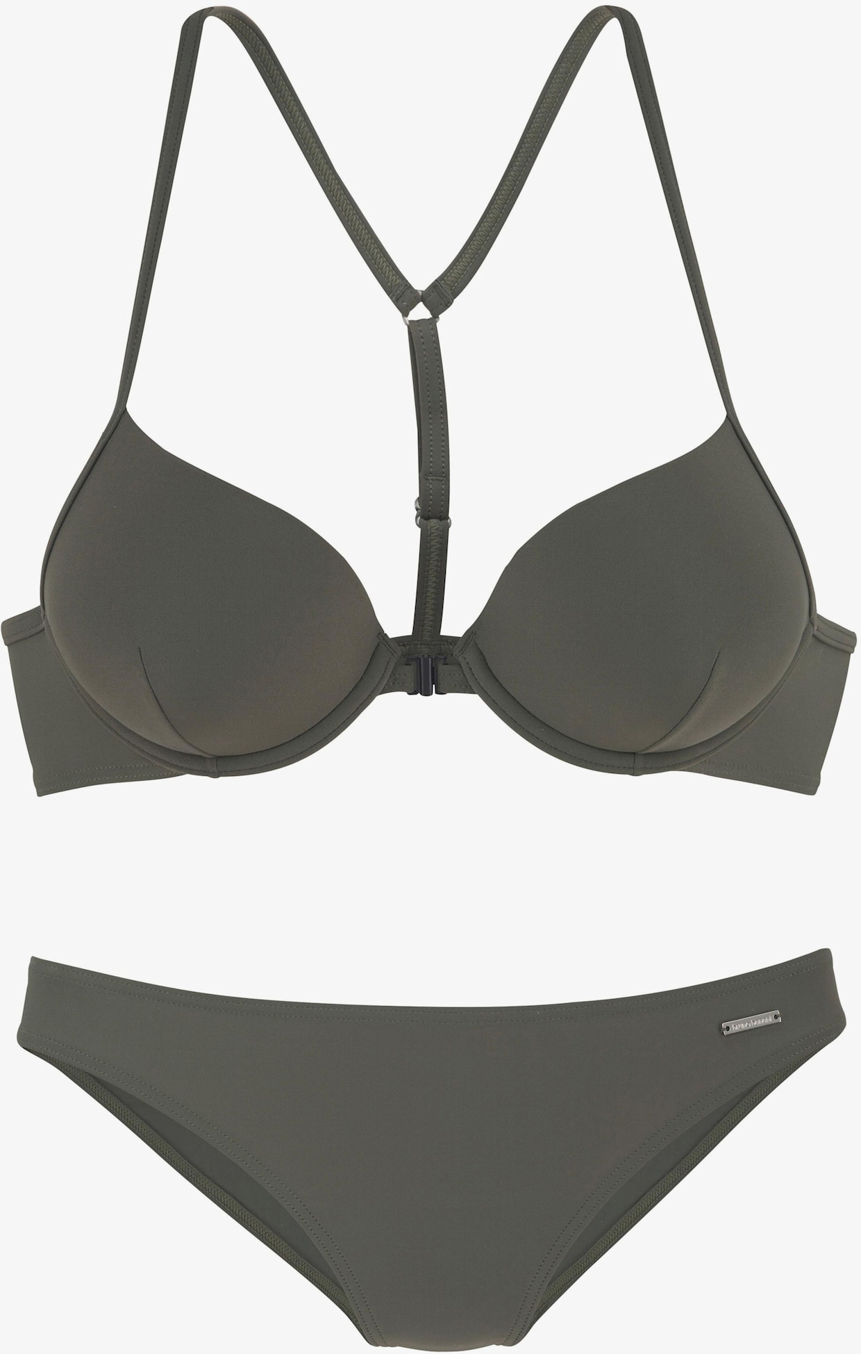 Bruno Banani Push-Up-Bikini - oliv