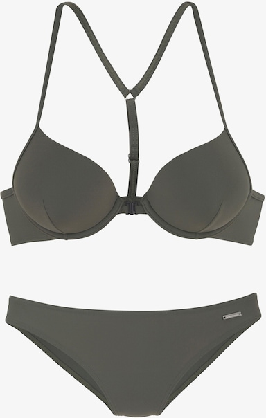 Bruno Banani Push-upbikini - olijf