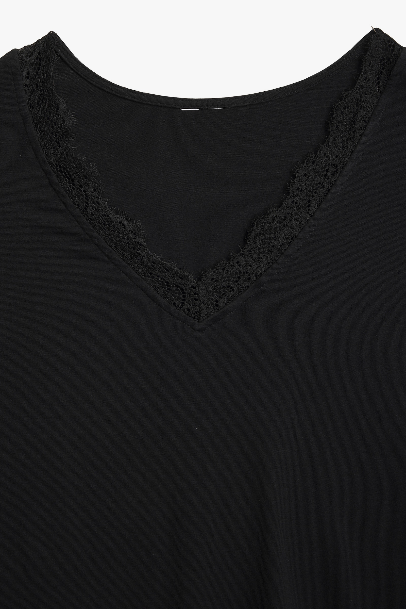 LASCANA V-Shirt - schwarz