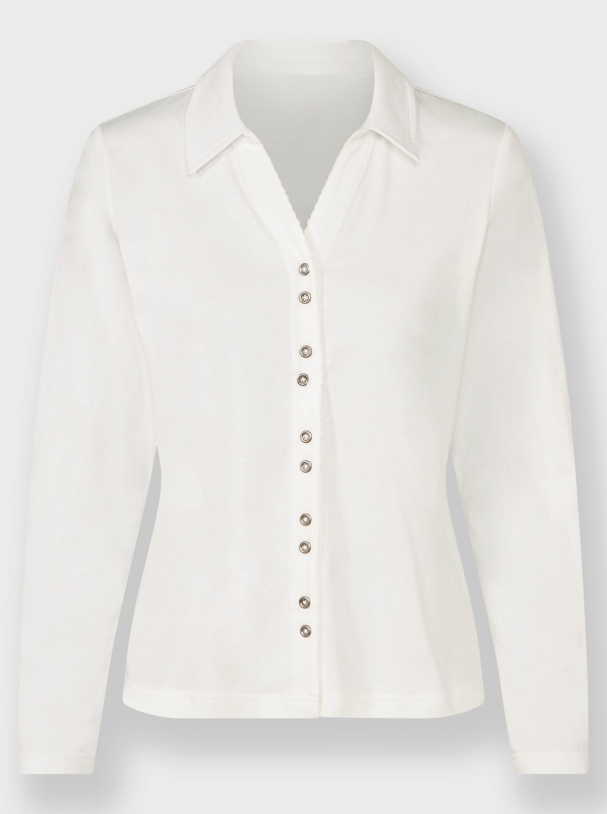 Jerseyblouse - ecru