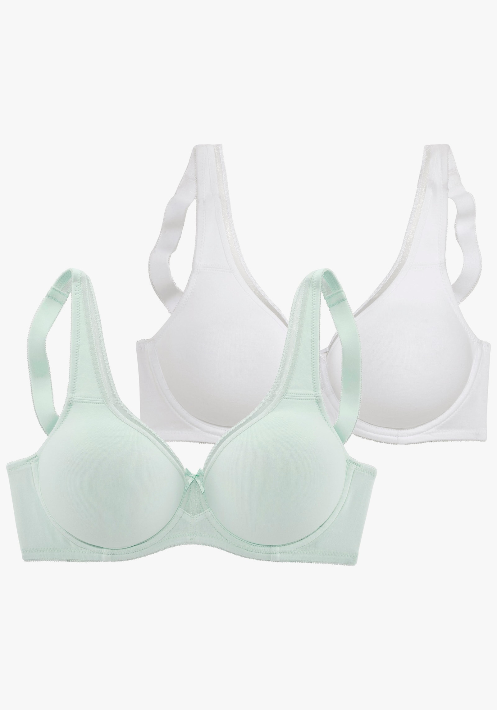 petite fleur Minimizer-BH - mint+weiß