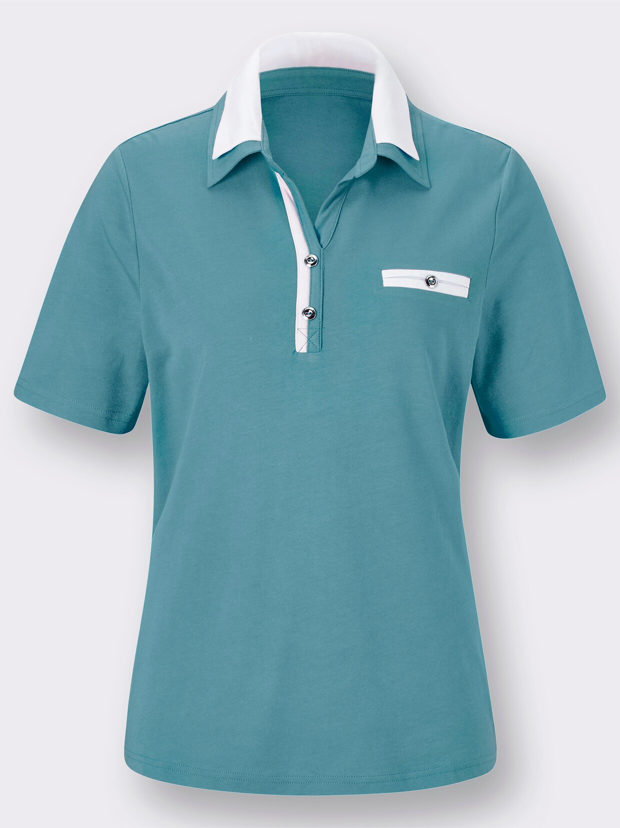 Poloshirt - turquoise