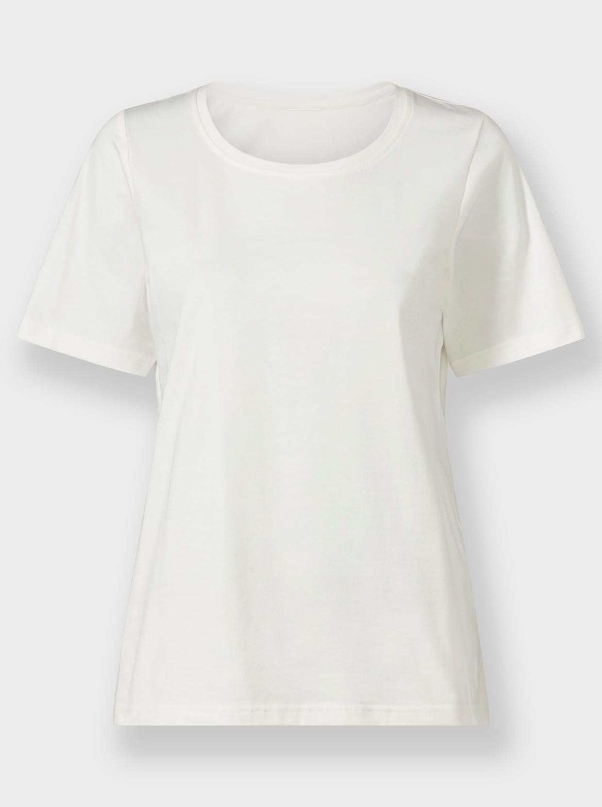 Kurzarmshirt - ecru