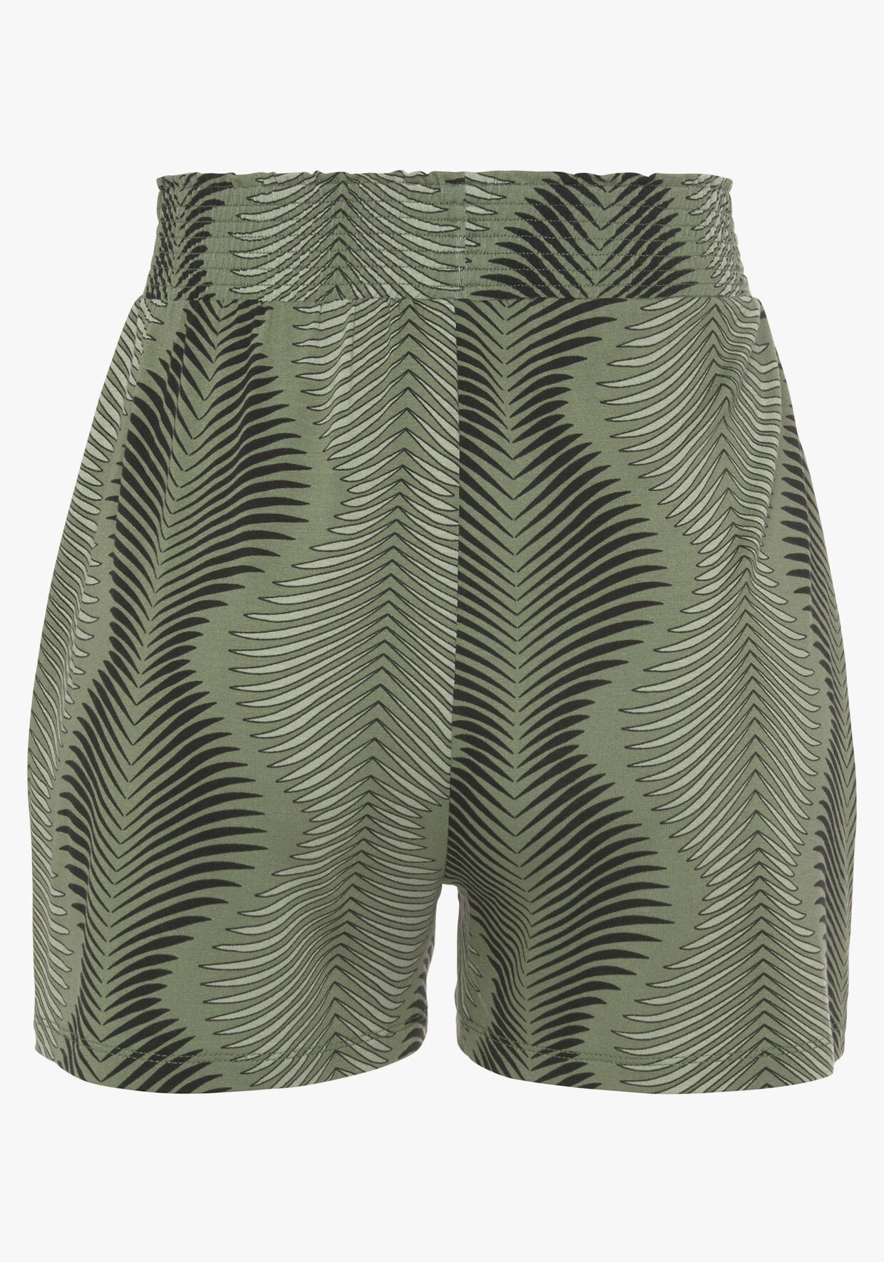 LASCANA Short de pyjama - vert foncé imprimé