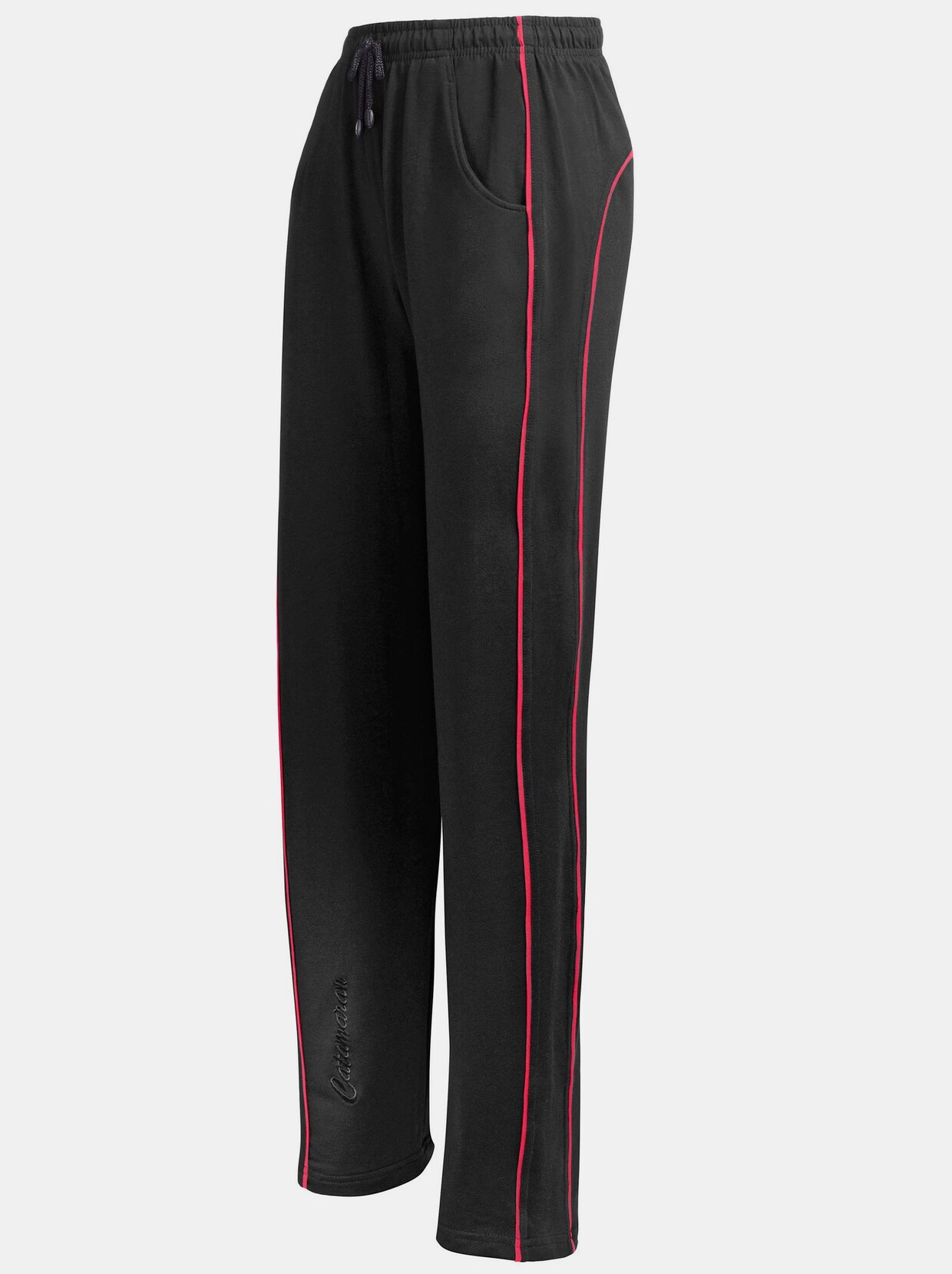 Catamaran Sports Pantalon de loisirs - noir-rouge