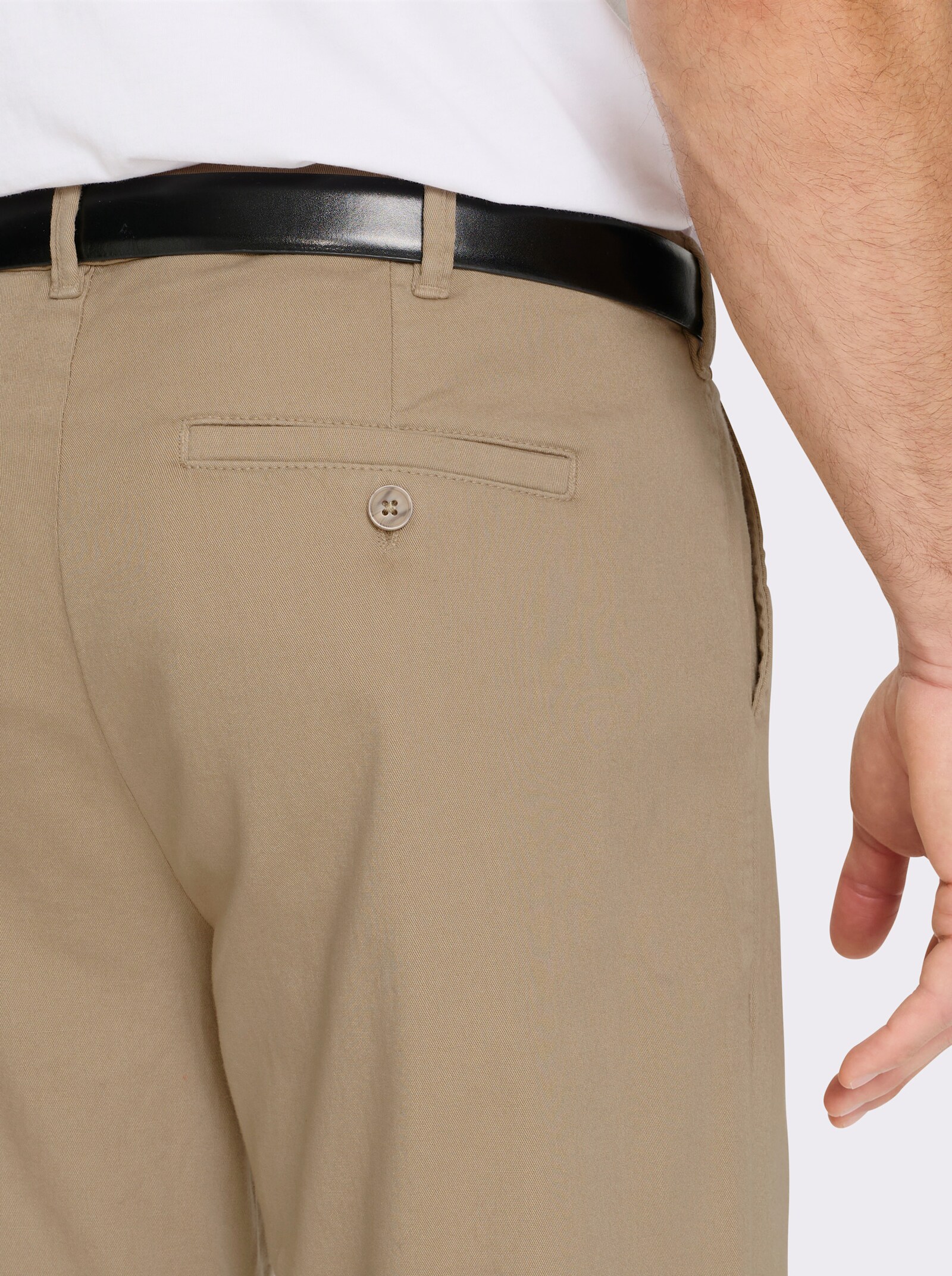 Catamaran Chinohose mit 2 eingearbeiteten Gesäßtaschen - schlamm