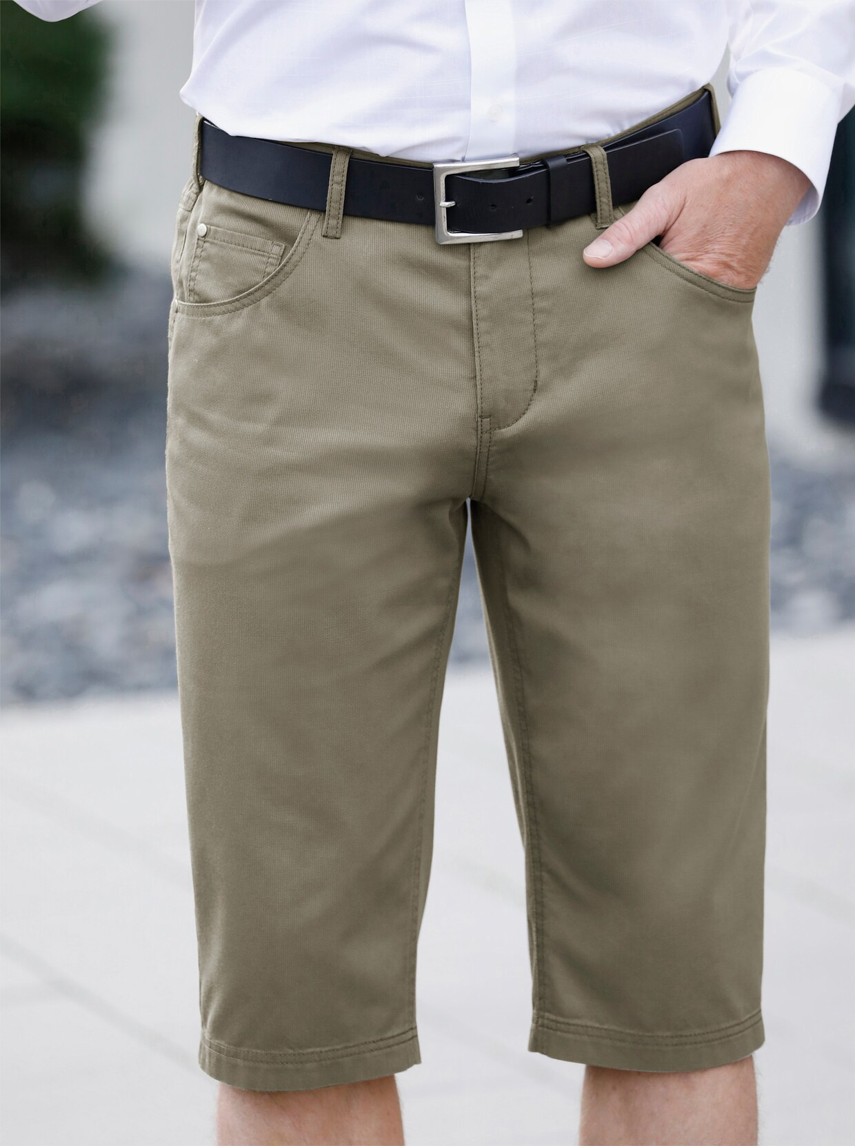 3/4-broek - kaki