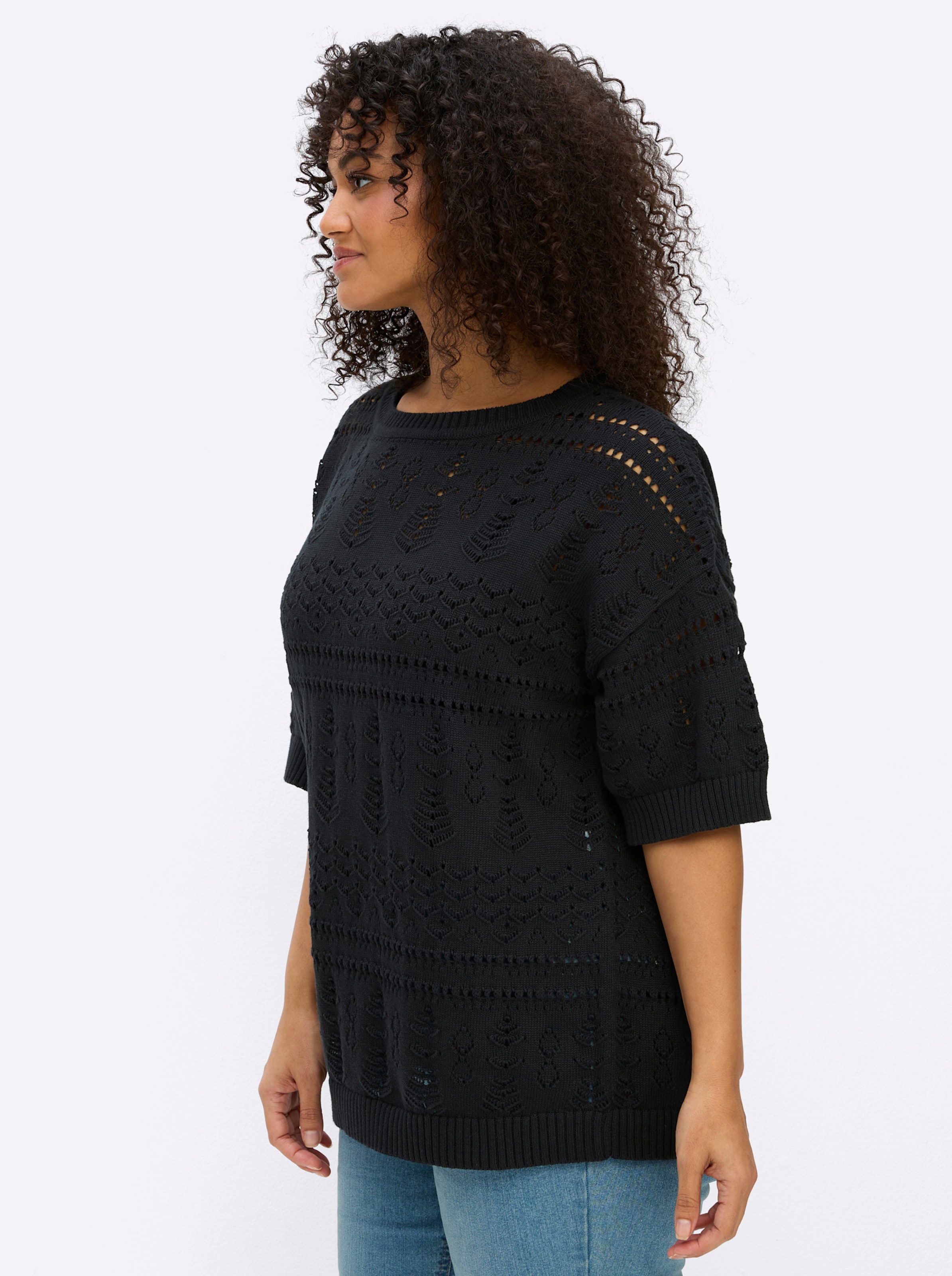 Thumbnail - Kurzarmpullover