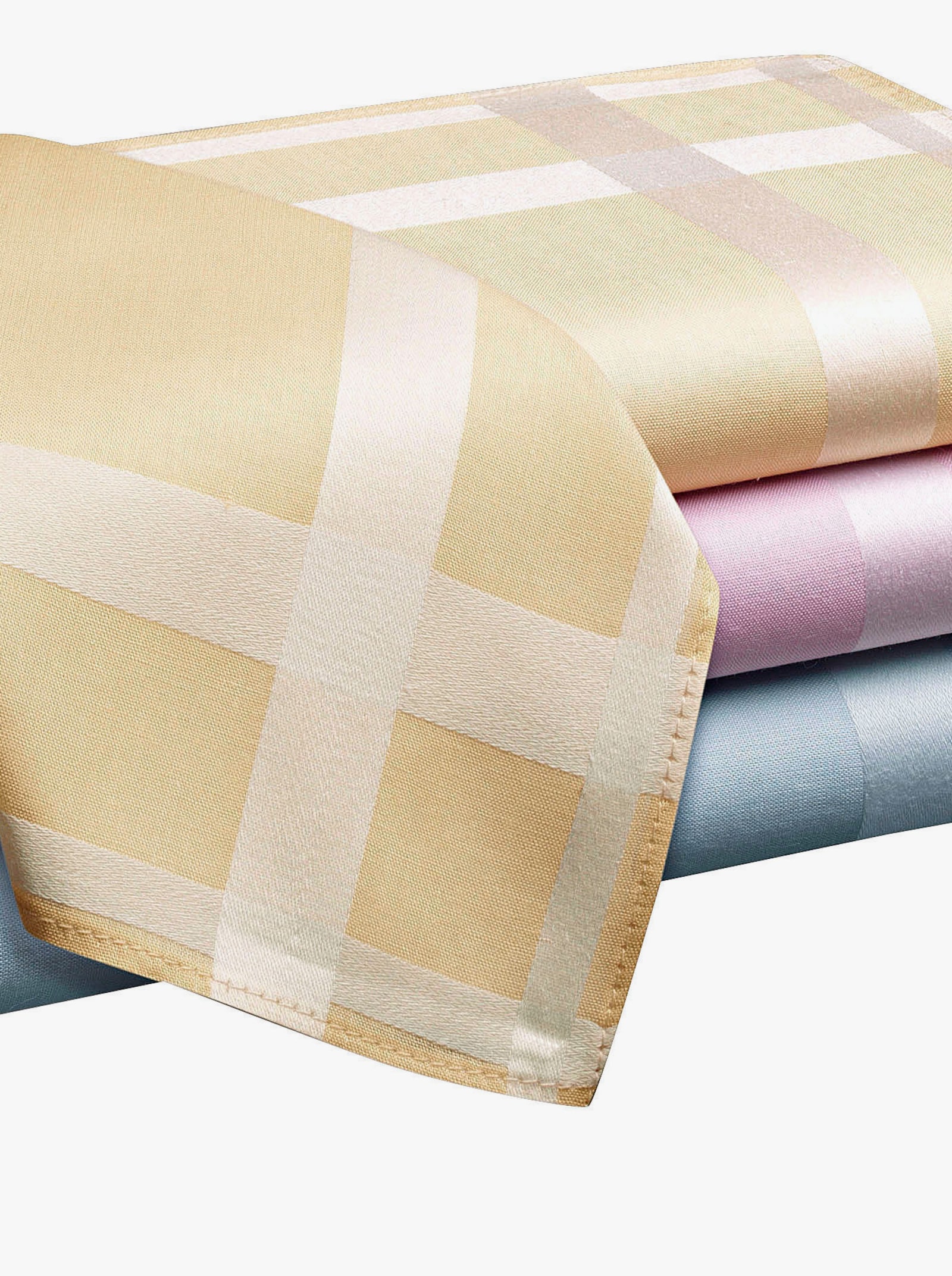 Dameszakdoeken - op kleur gesorteerd