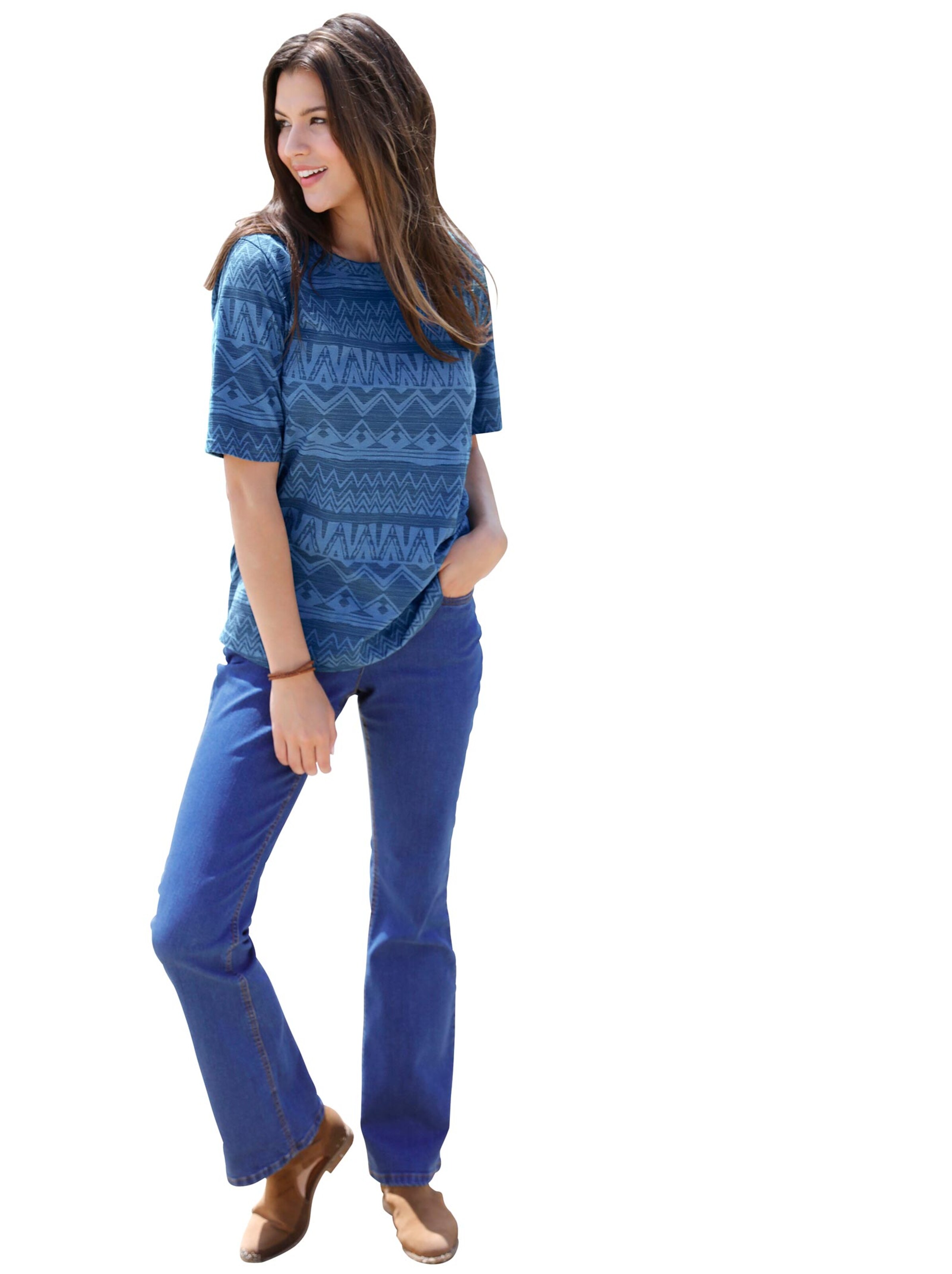 Shirt - jeansblau