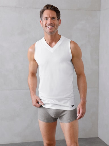 wäschepur men Pants - grau-meliert-sortiert