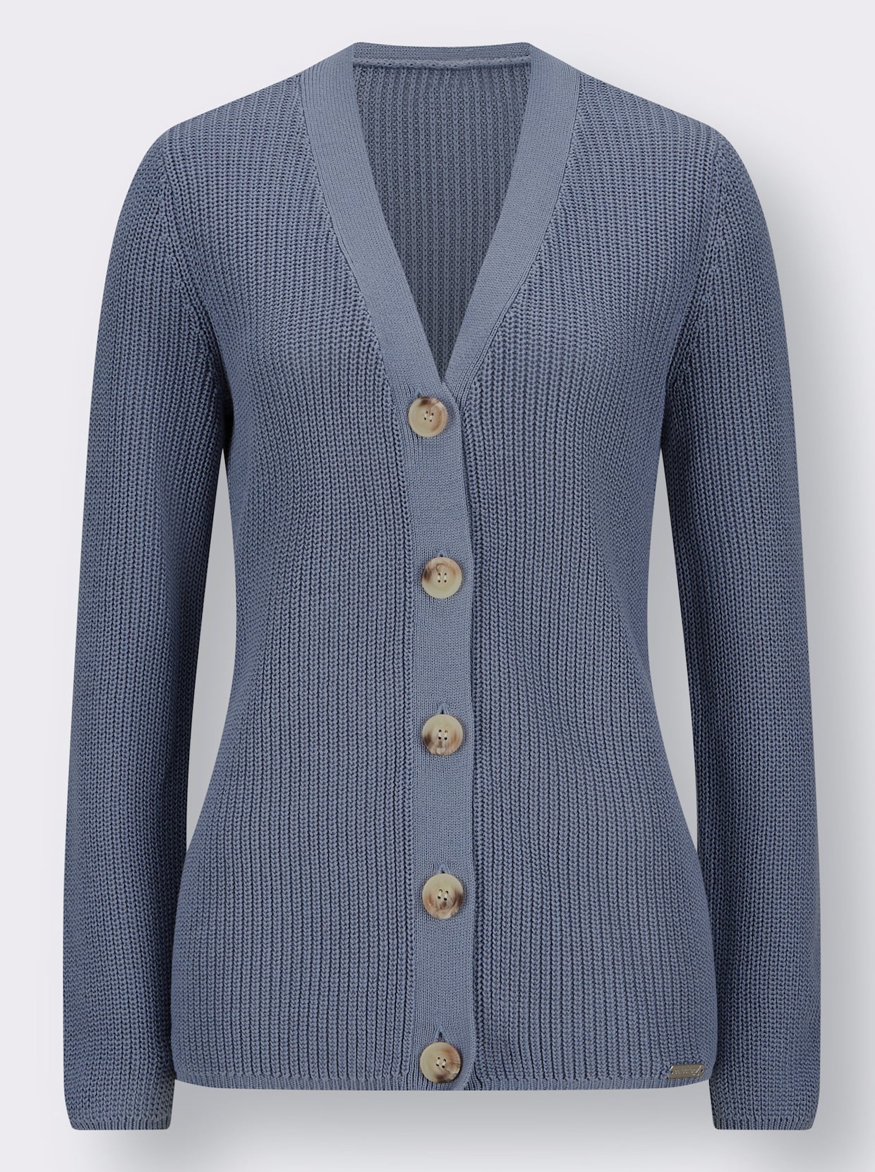 Cardigan - taubenblau