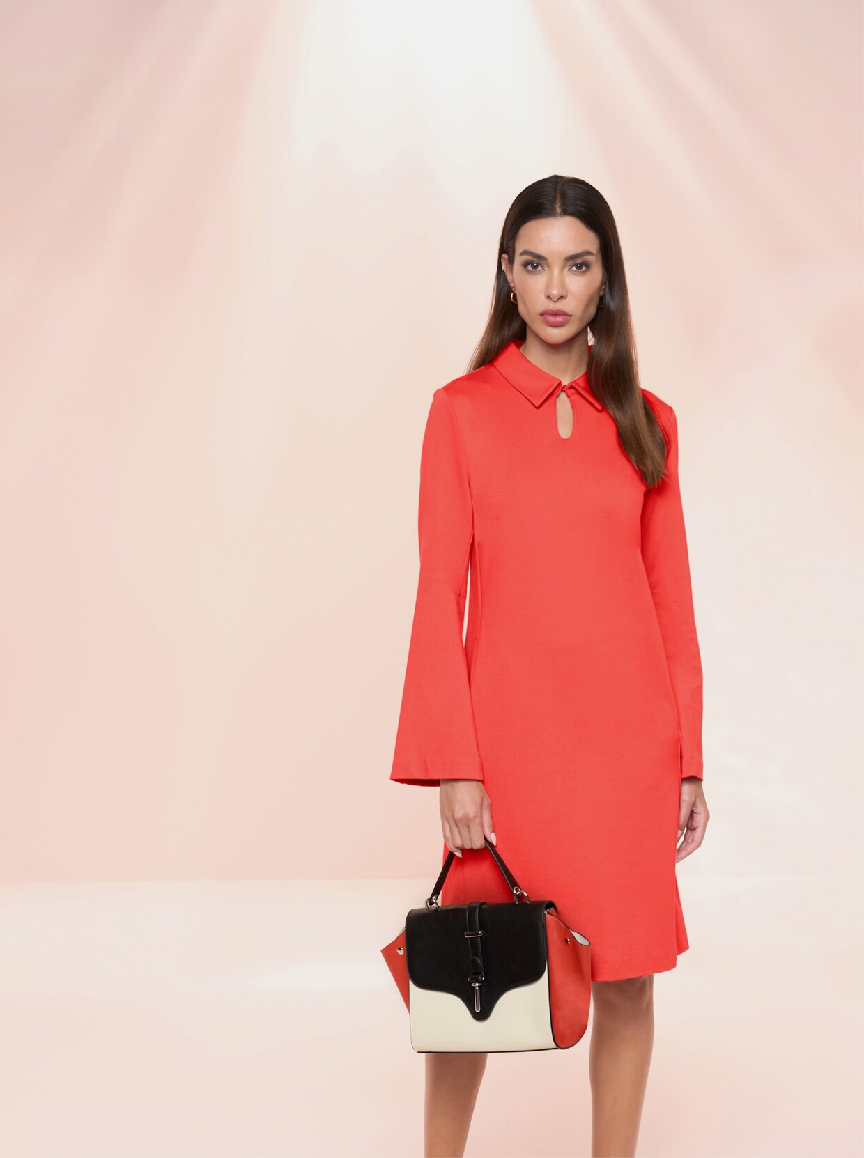 heine Jersey-Kleid - hummer