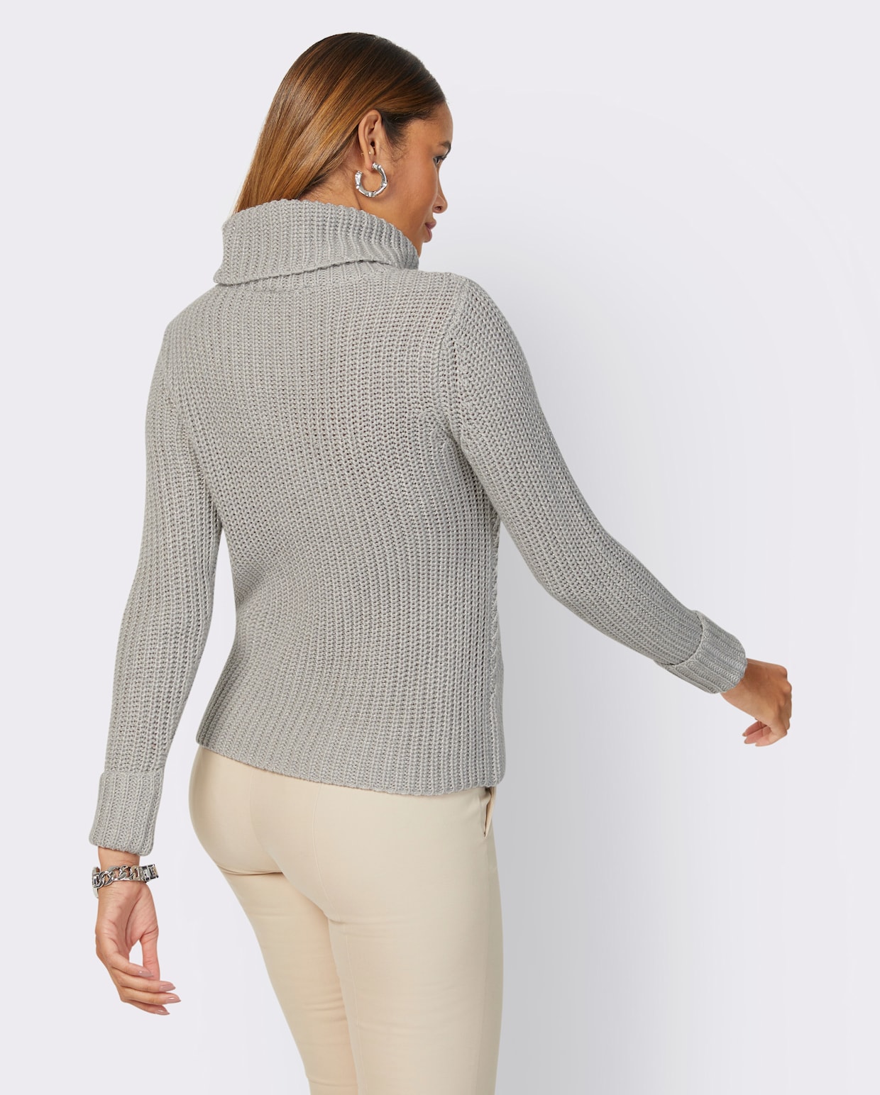 Pull - gris clair