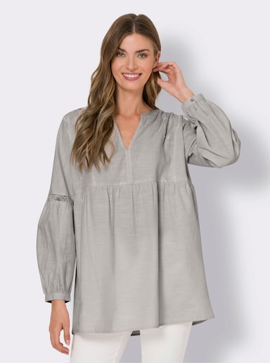 heine Blouse - lichtgrijs