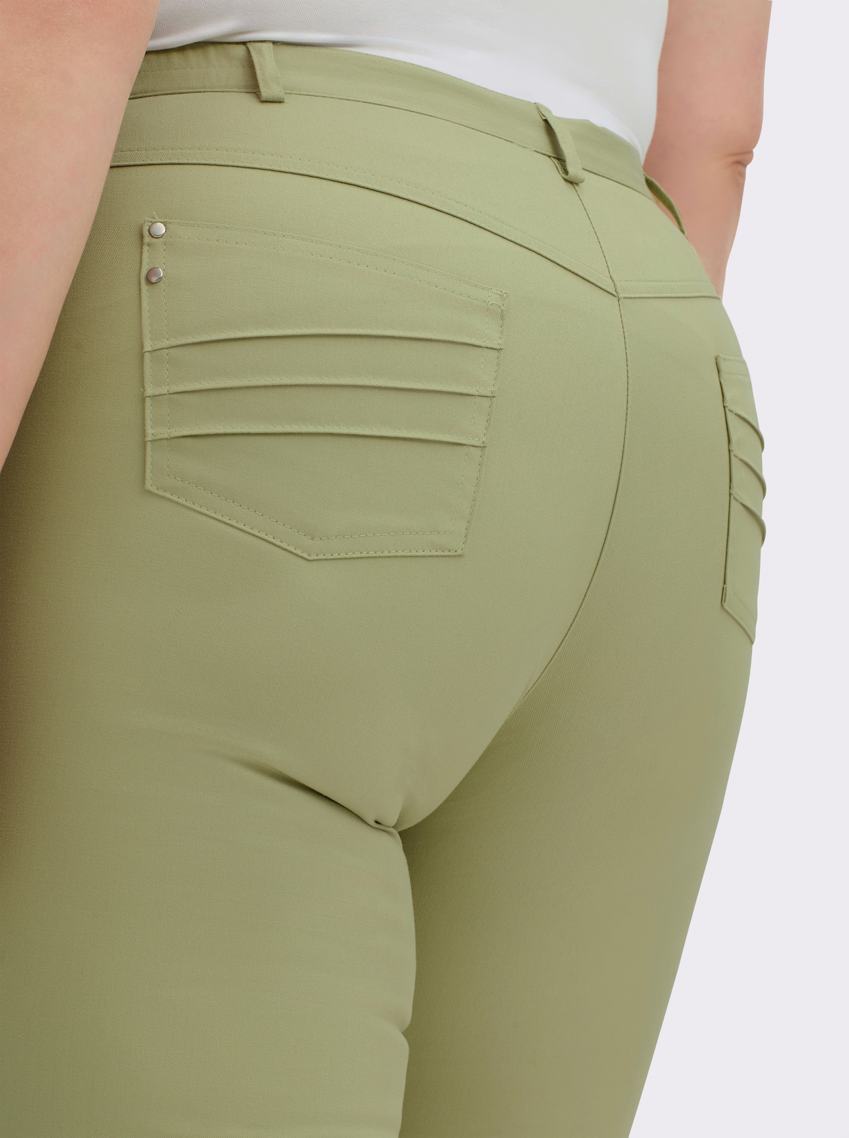 Cosma Funktionshose schmutzabweisend und knitterarm - lindgrün