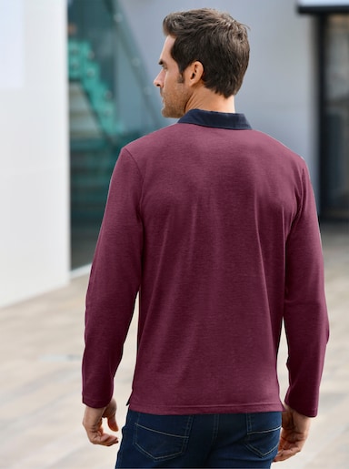 Catamaran Langarm-Shirt - bordeaux