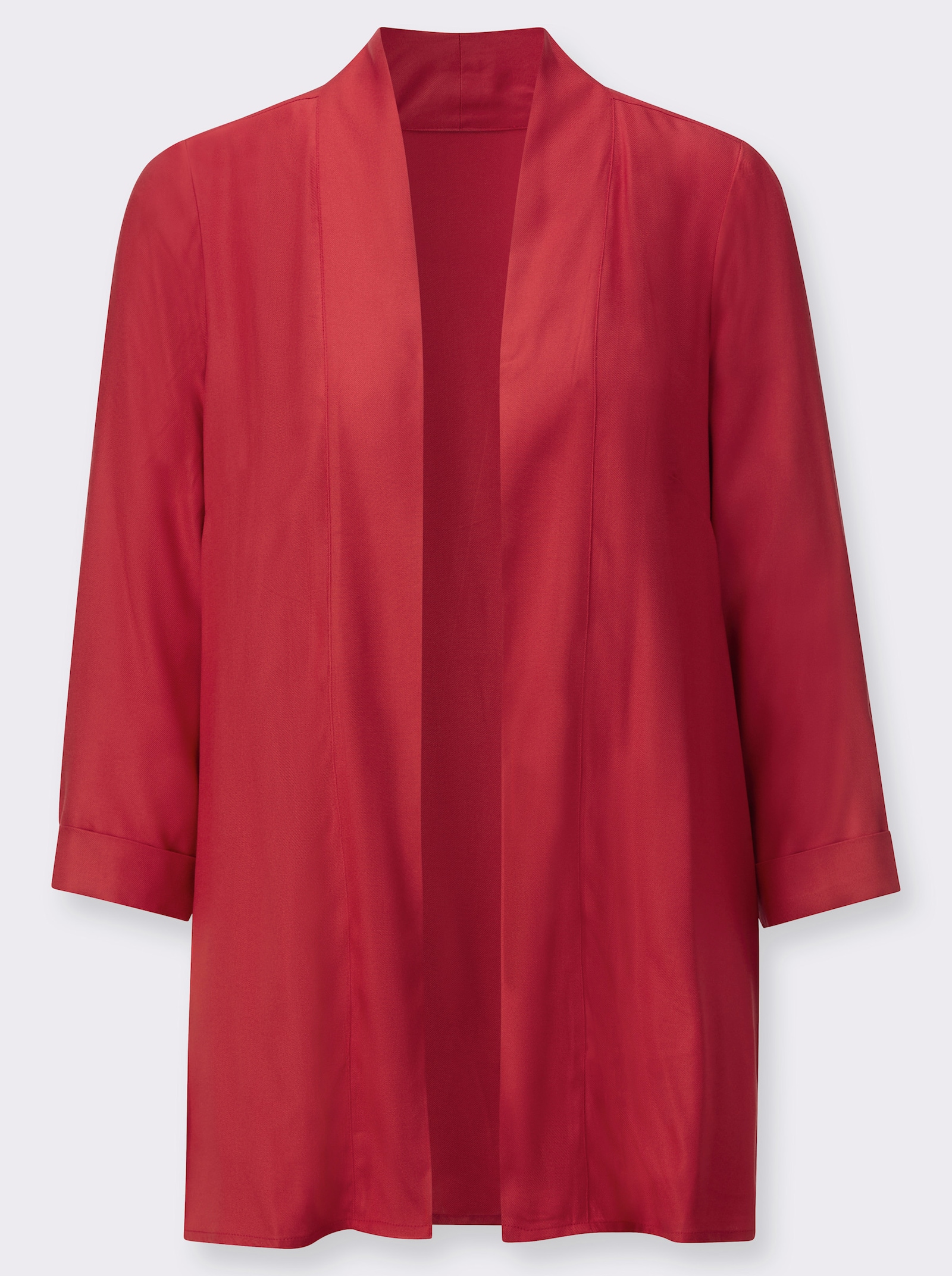 Blusenjacke in feuchtigkeitsregulierender Qualität - erdbeere