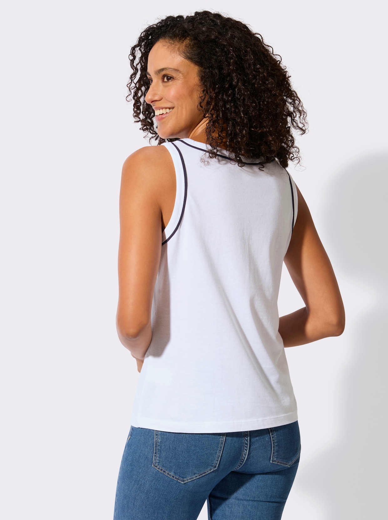 Shirttop - weiß