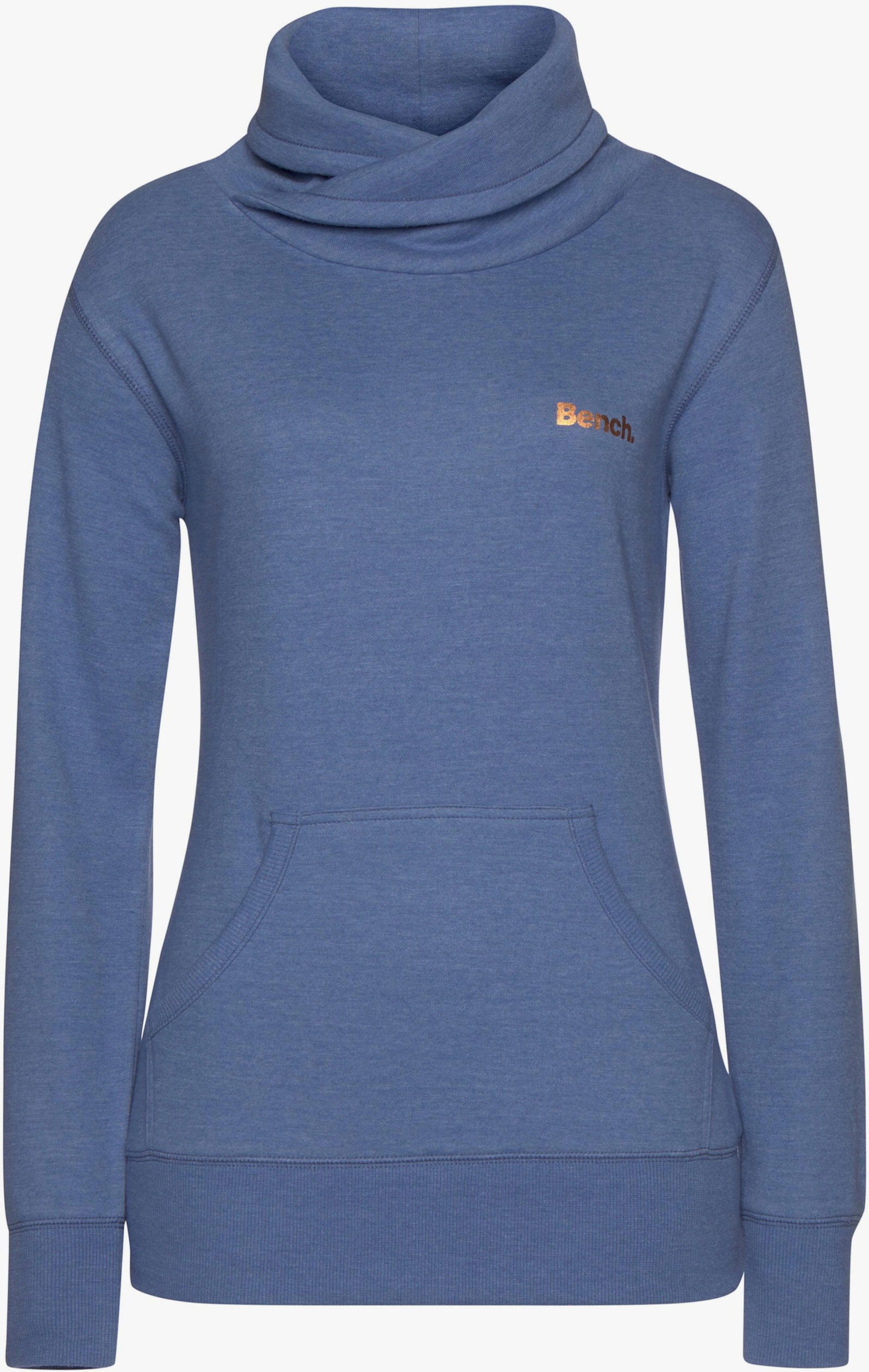 Bench. Loungewear Longsweatshirt - jeans-meliert