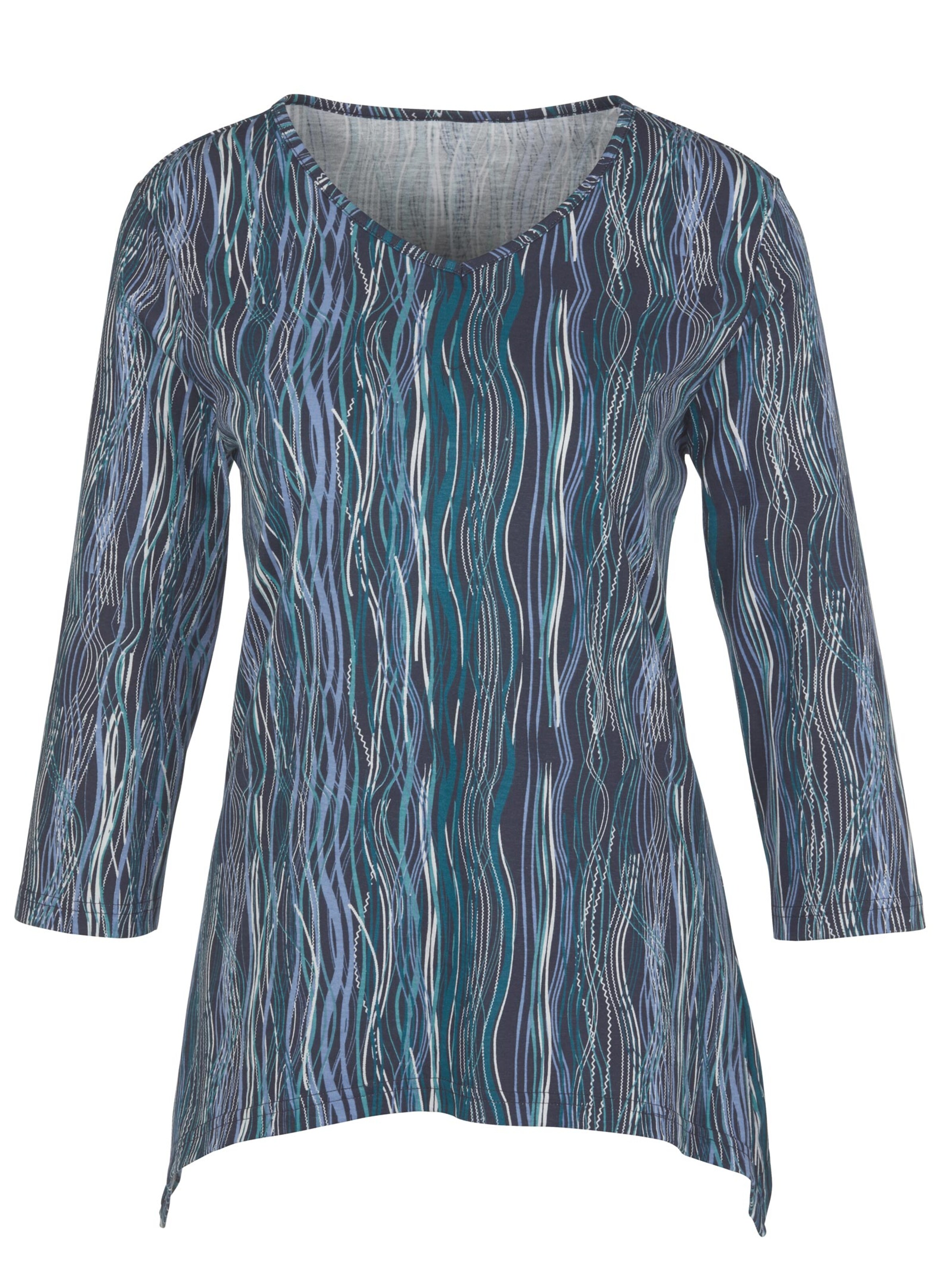 Shirt - aquapetrol-bedruckt