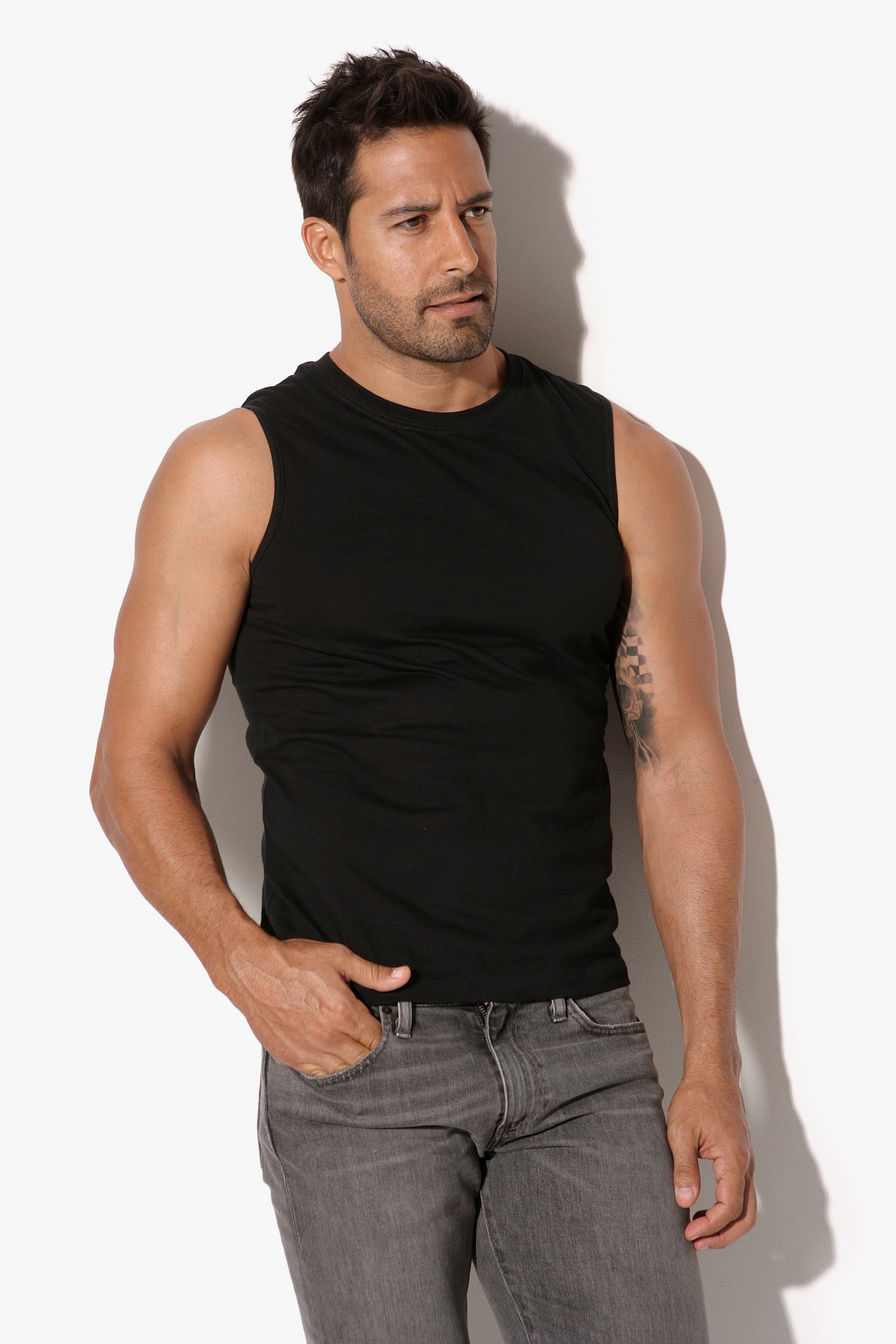 H.I.S Muscleshirt - schwarz