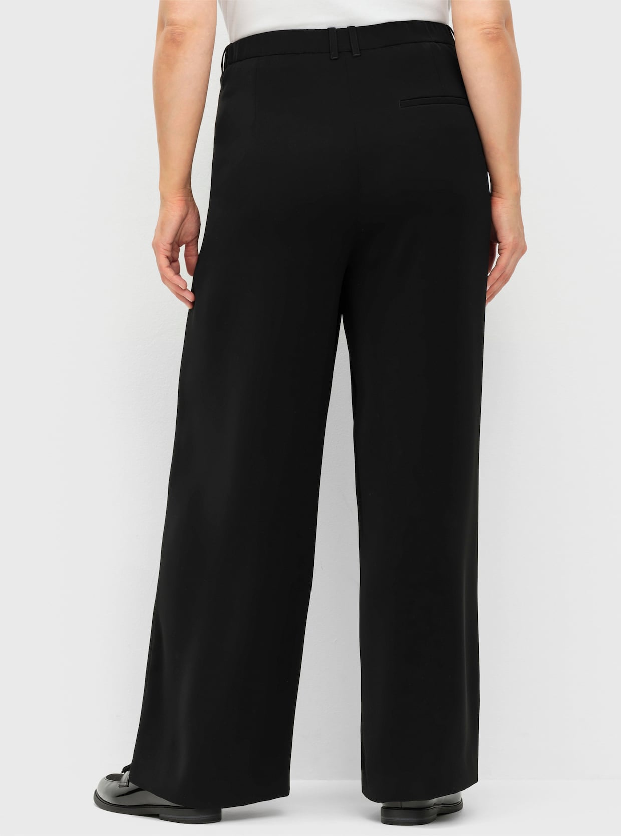sheego Broek - zwart
