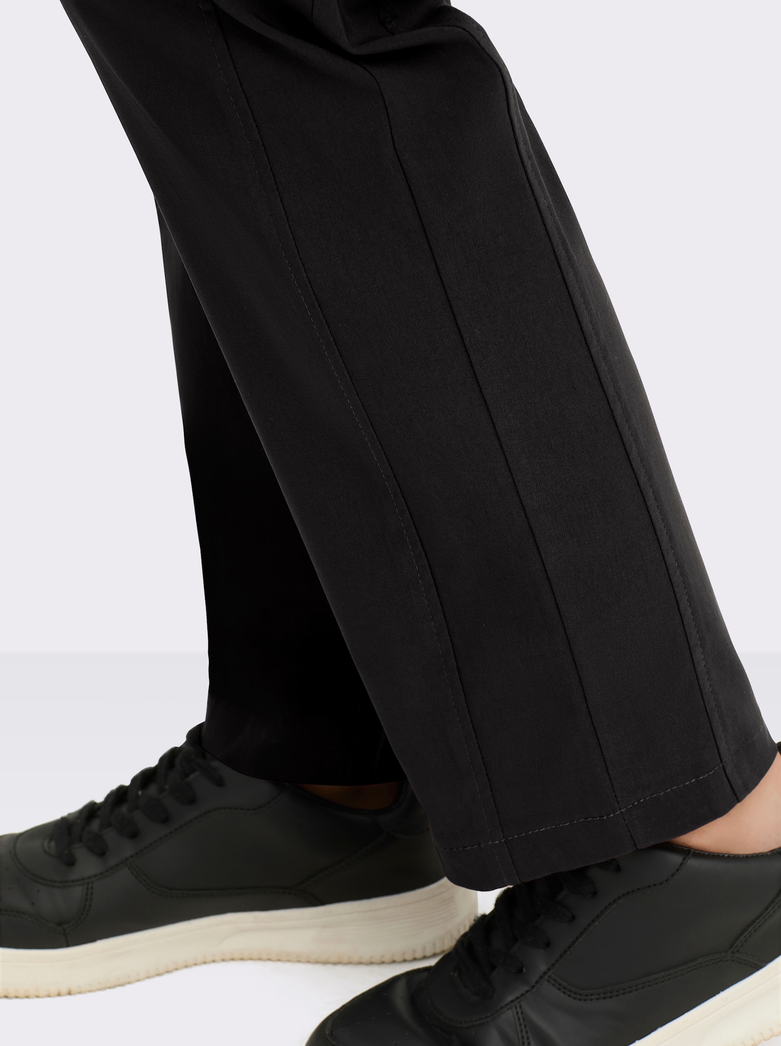 Stehmann Comfort line Hose mit Dehnbund, Viskose-Qualität - schwarz