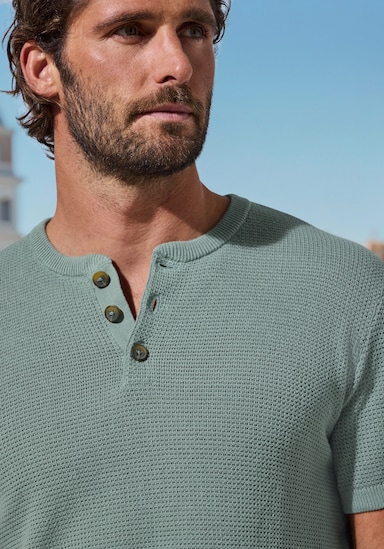 John Devin Henleyshirt - salie