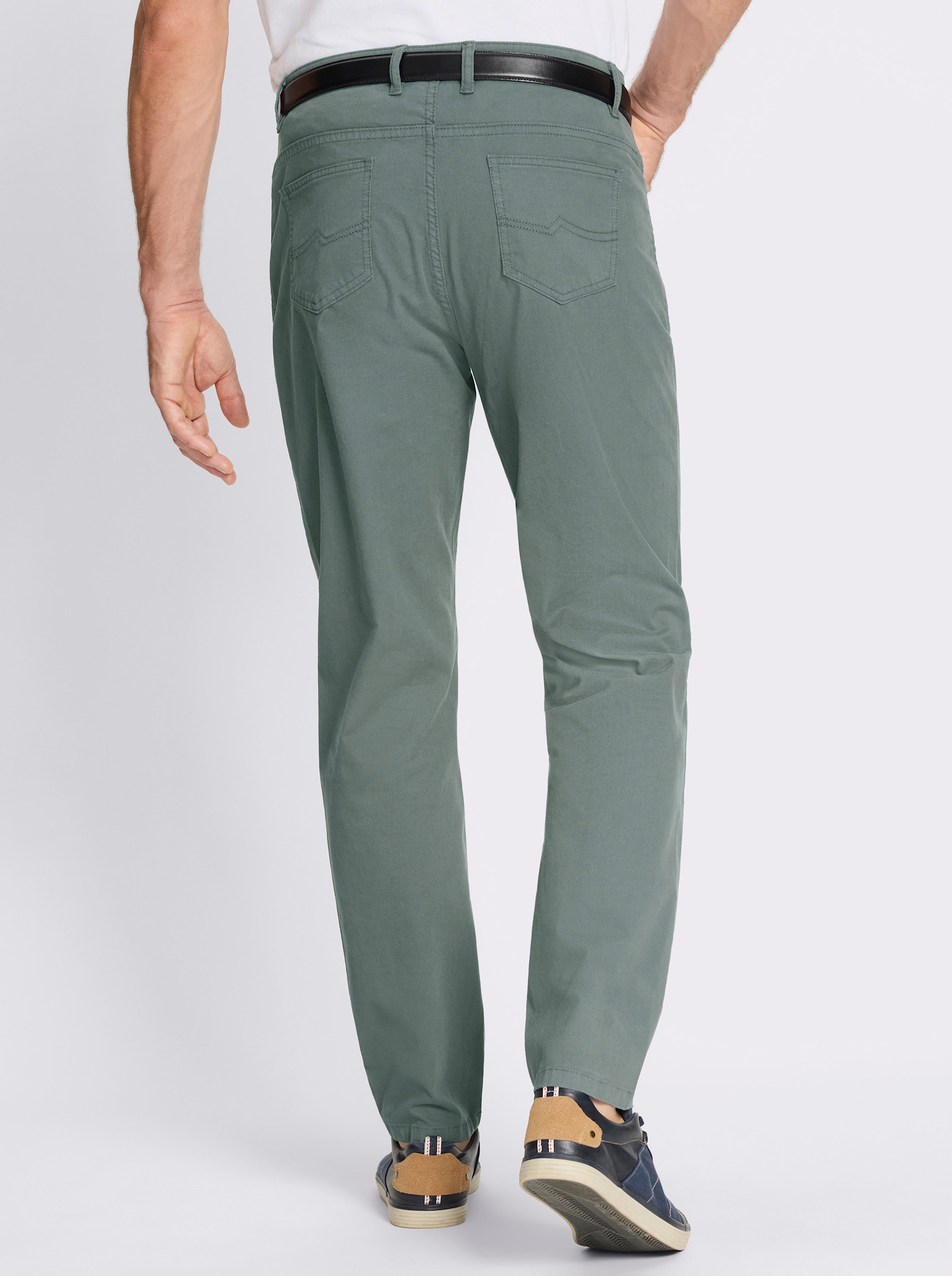 Hose in Cord-Qualität - jade