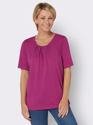 Shirt met korte mouwen - magenta