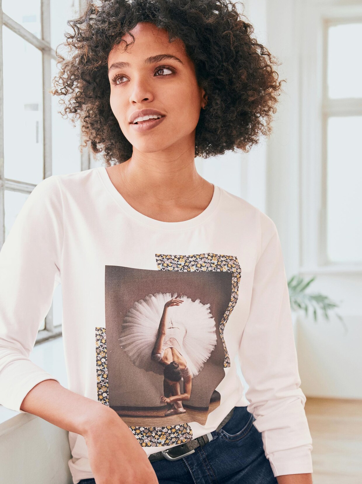 Linea Tesini Shirt - ecru