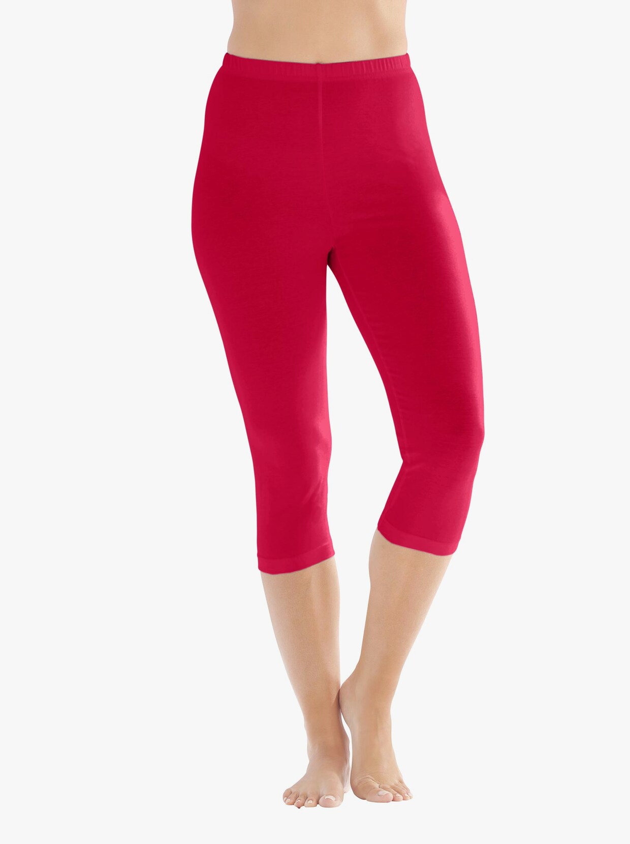Capri-legging - rood