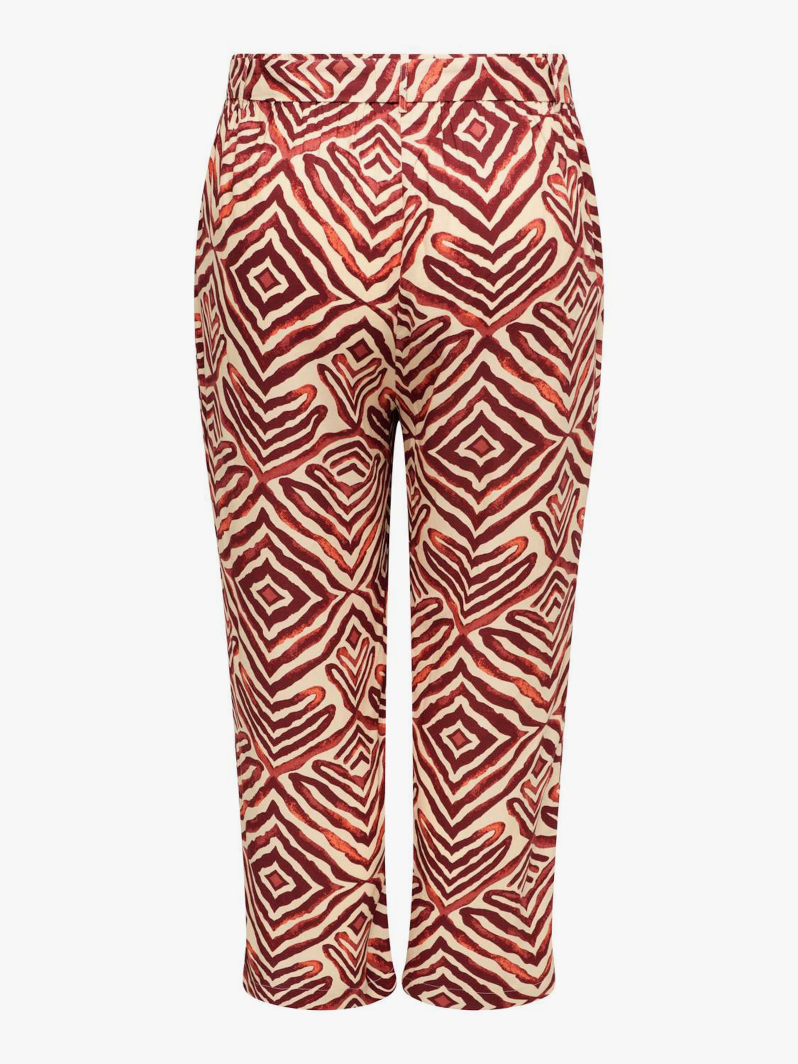 ONLY CARMAKOMA Culotte - hot chocolate aop:tribe