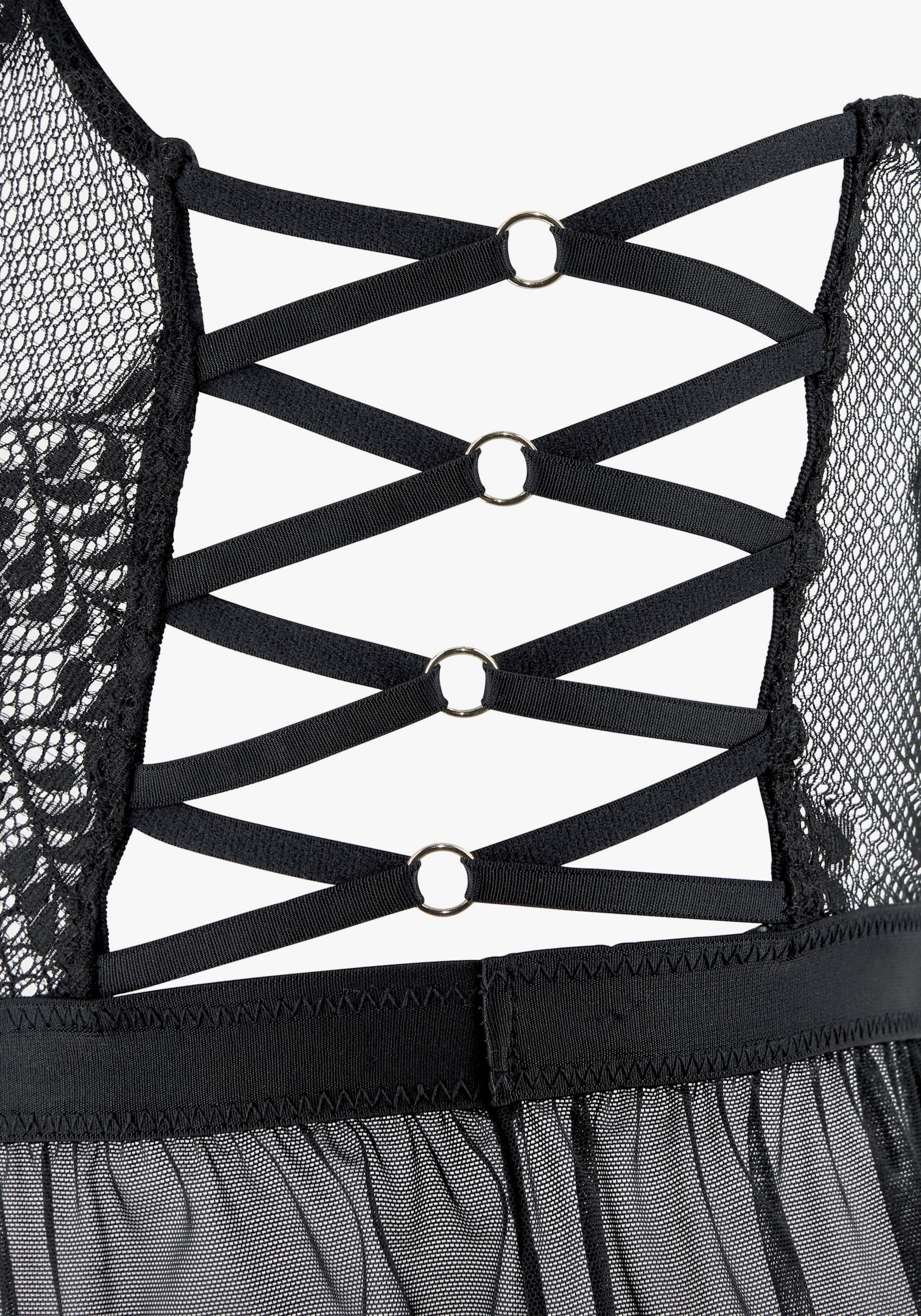 LASCANA Déshabillé - noir