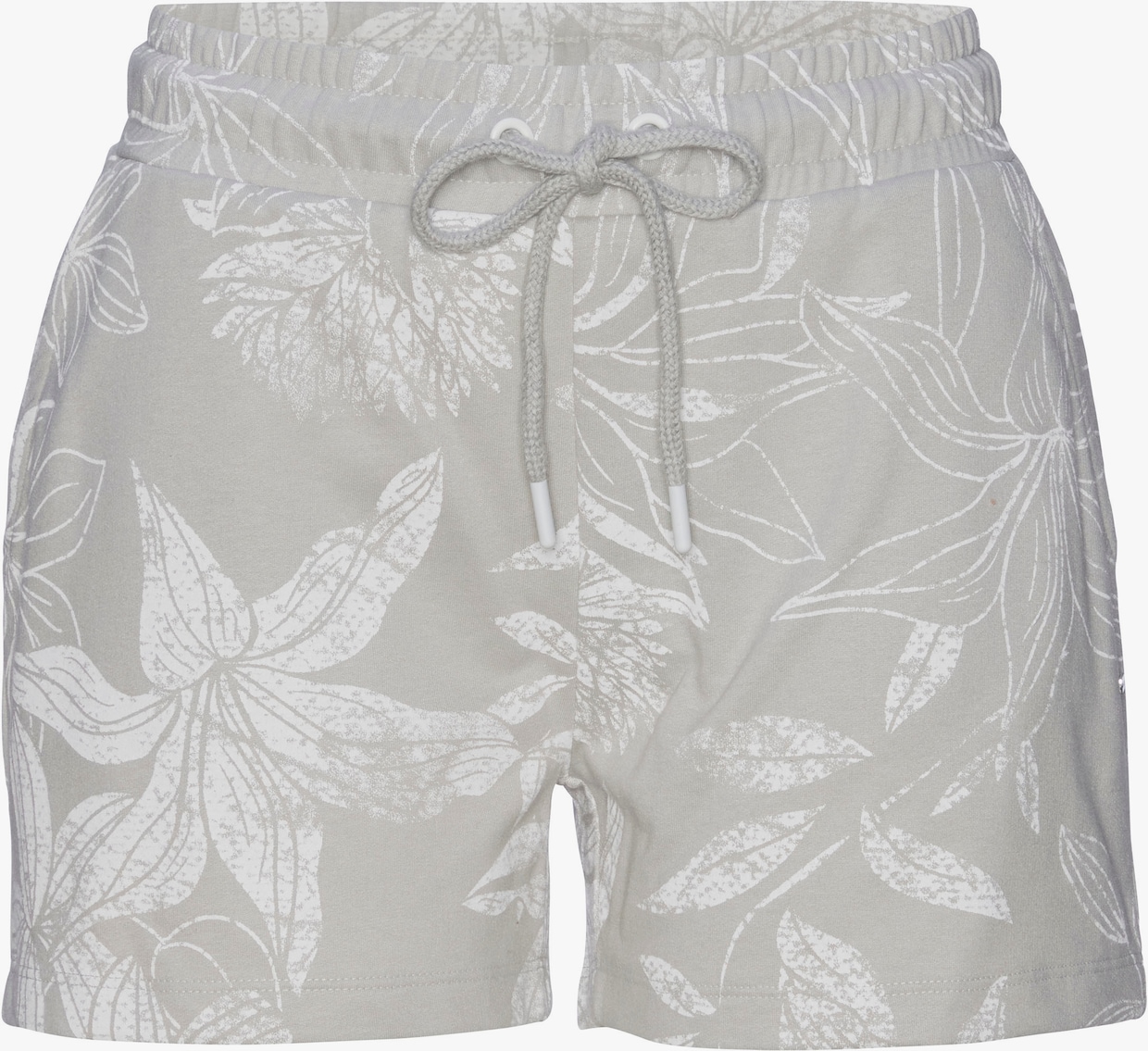 LASCANA Relaxshorts - grau-allover-gemustert