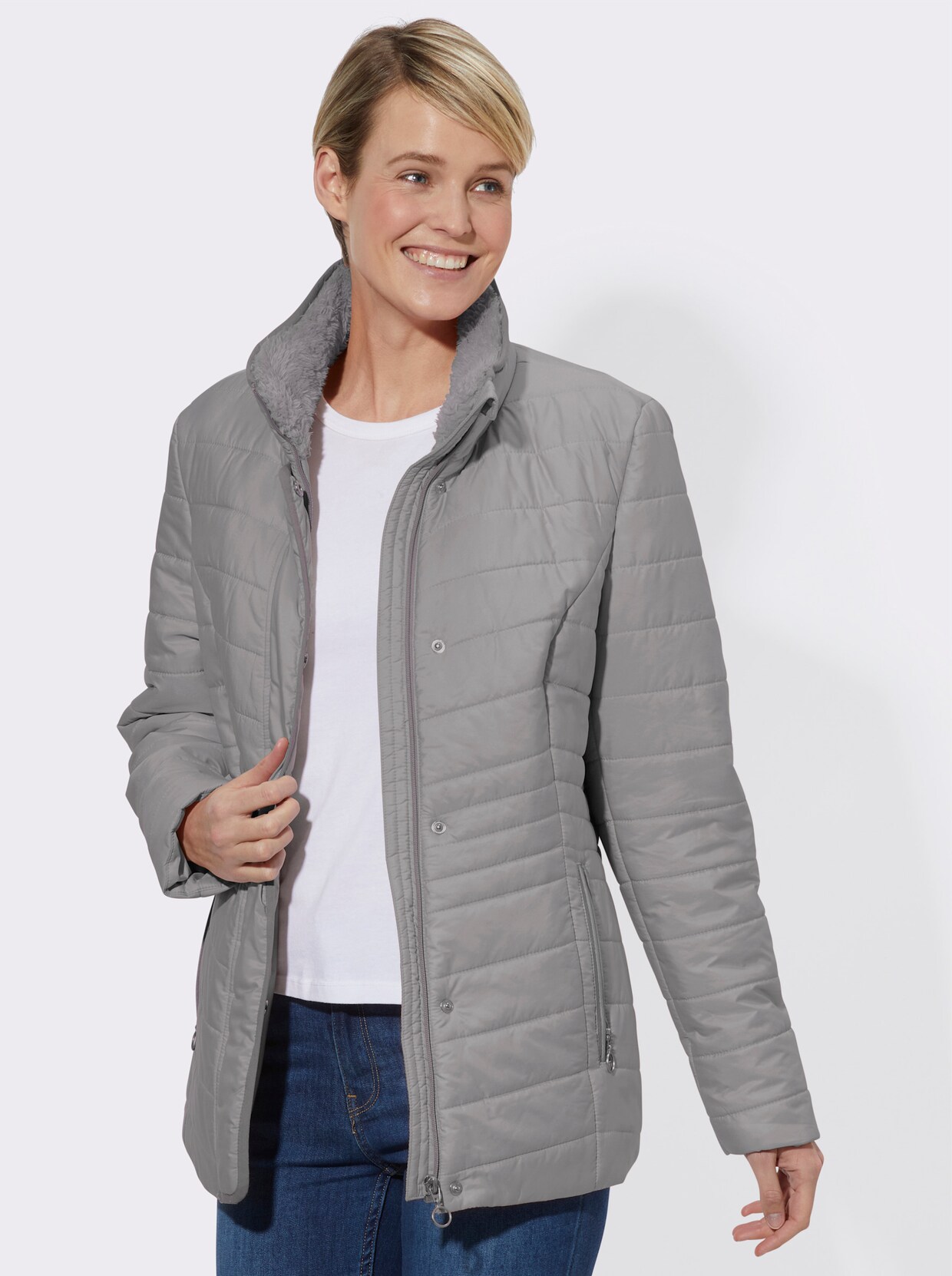 Outdoorjacke - grau