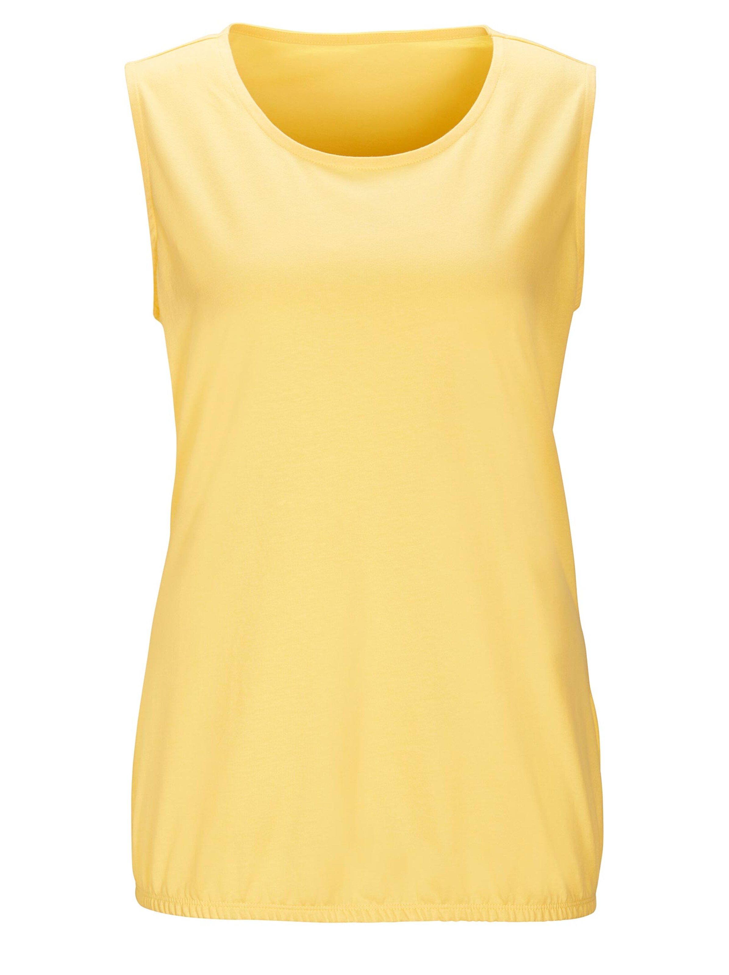 Shirttop - gelb