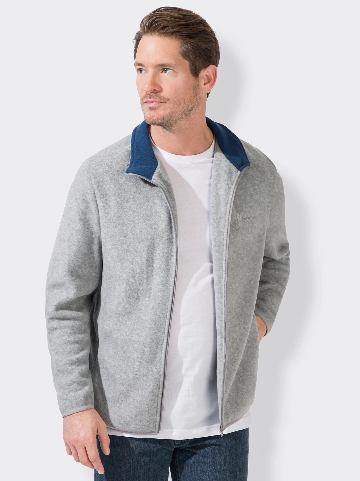 Catamaran Fleece-Jacke - grau