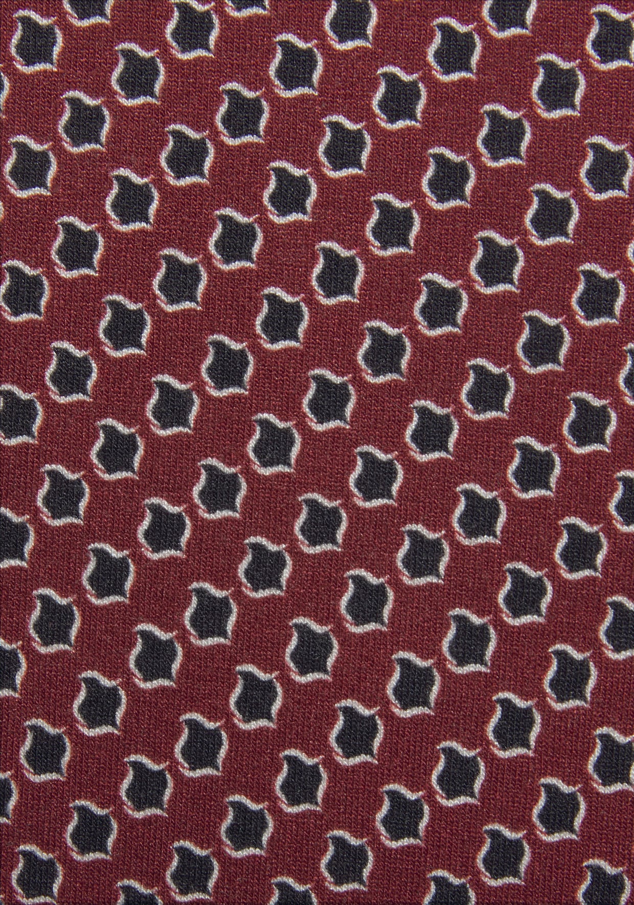 Vivance Shirt met ronde hals - bessenrood, marine