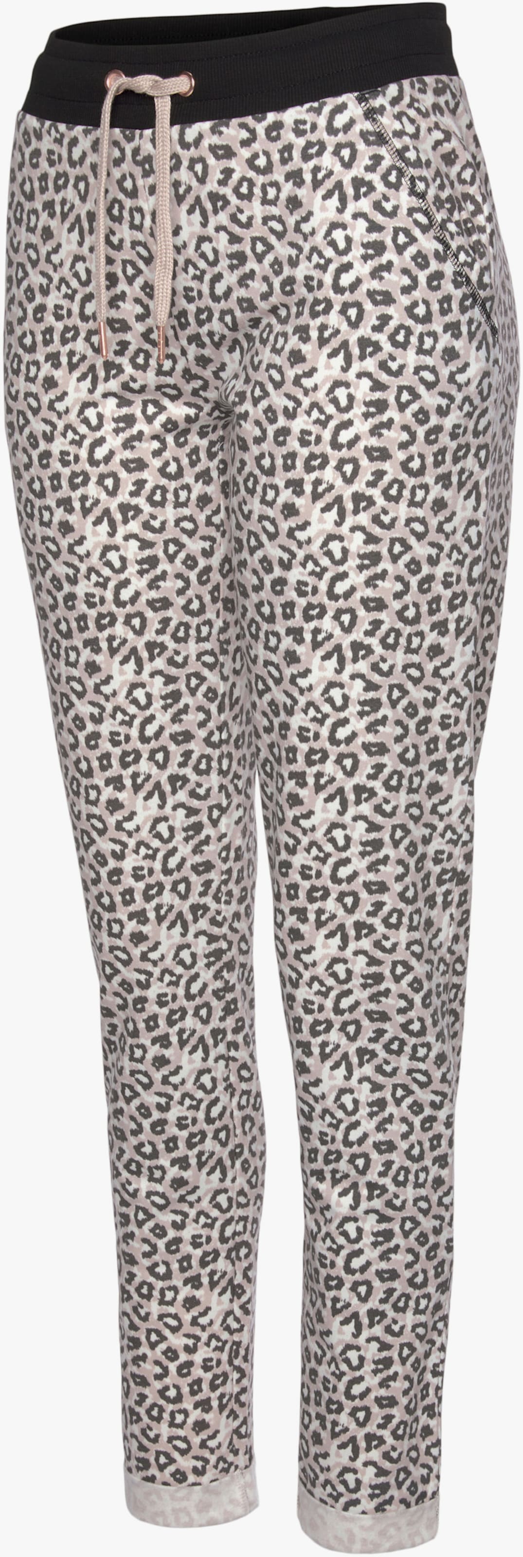 LASCANA Pantalon détente - beige-noir