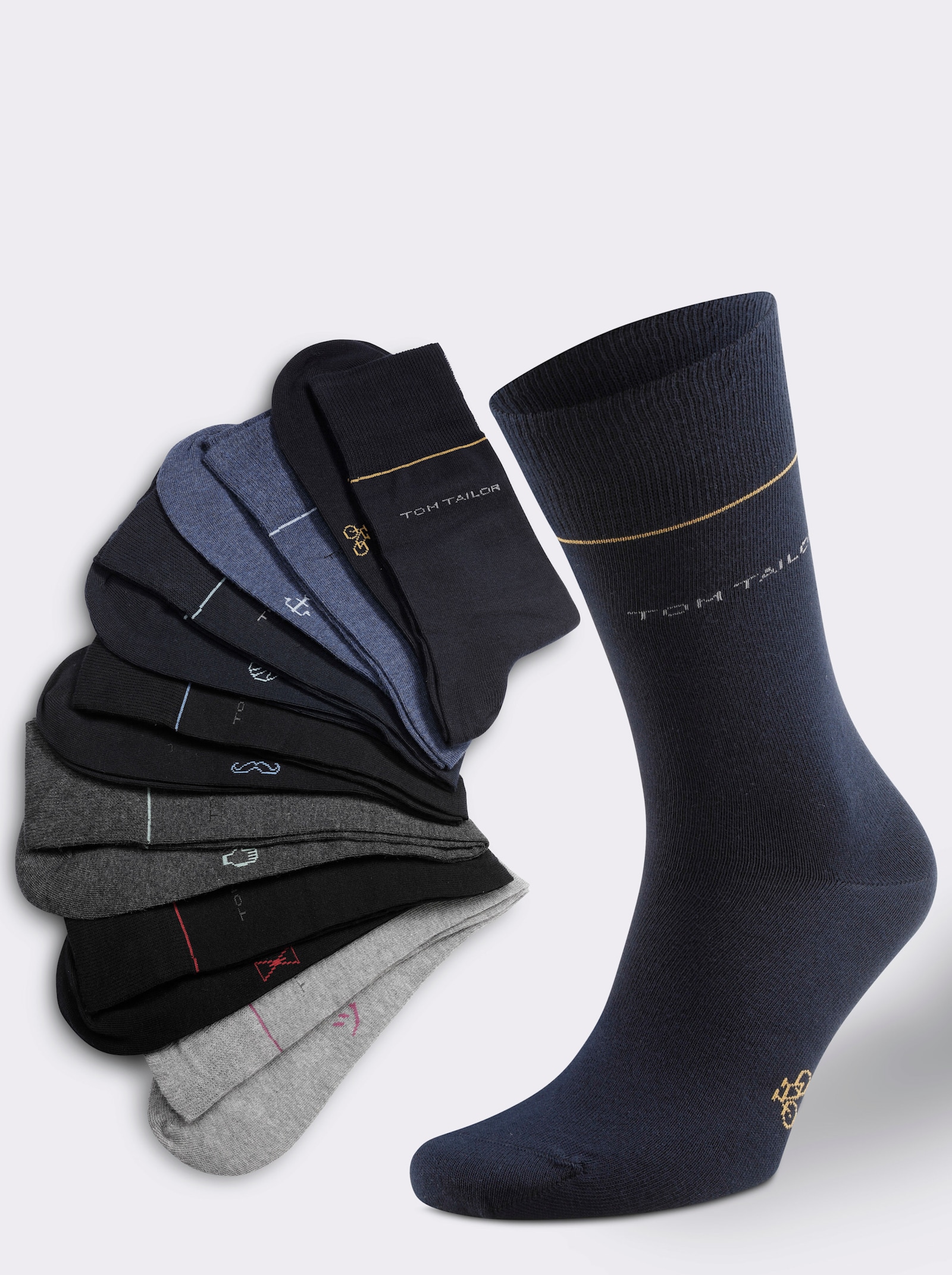 TOM TAILOR Strumpor - färgade, sorterade
