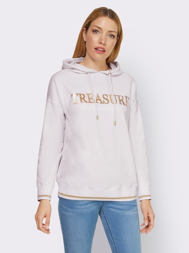 heine Sweatshirt - ecru geprint