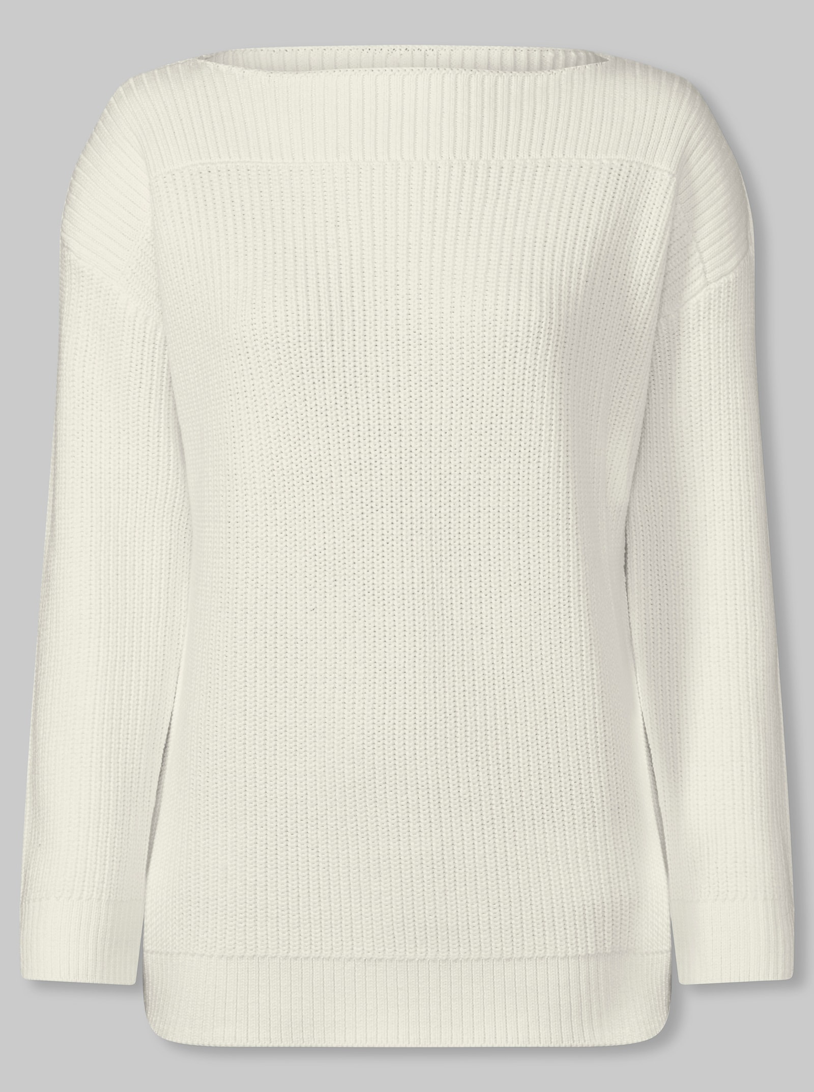 heine Baumwollpullover - ecru