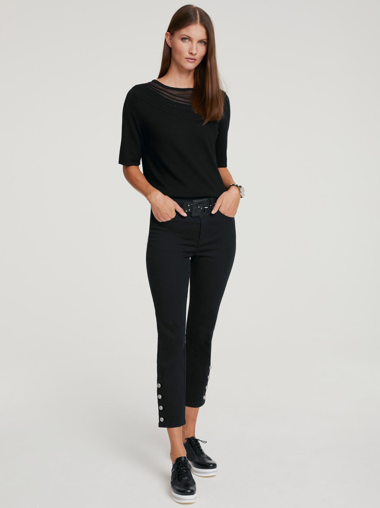 Rick Cardona Pullover - schwarz